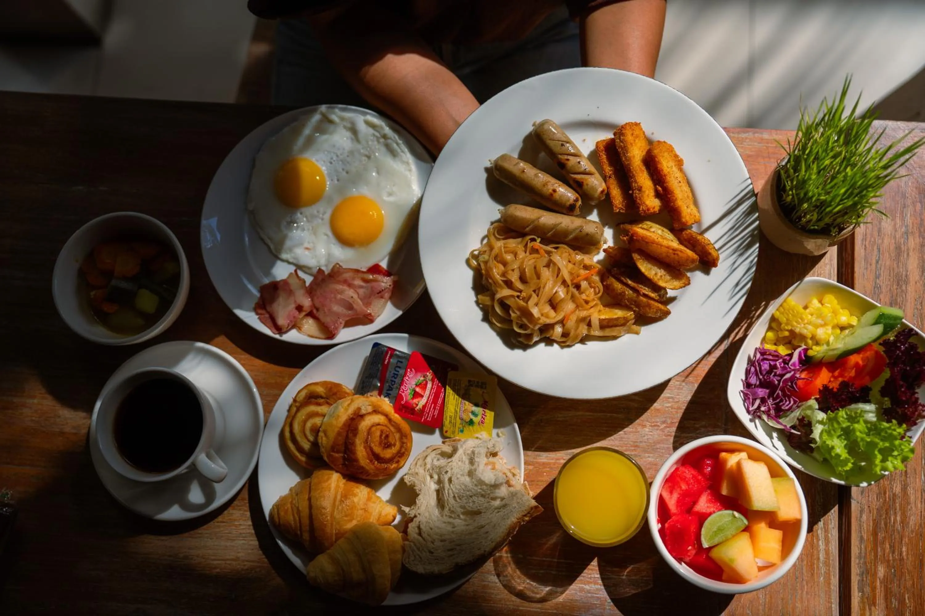 Breakfast in Pertiwi Bisma Ubud