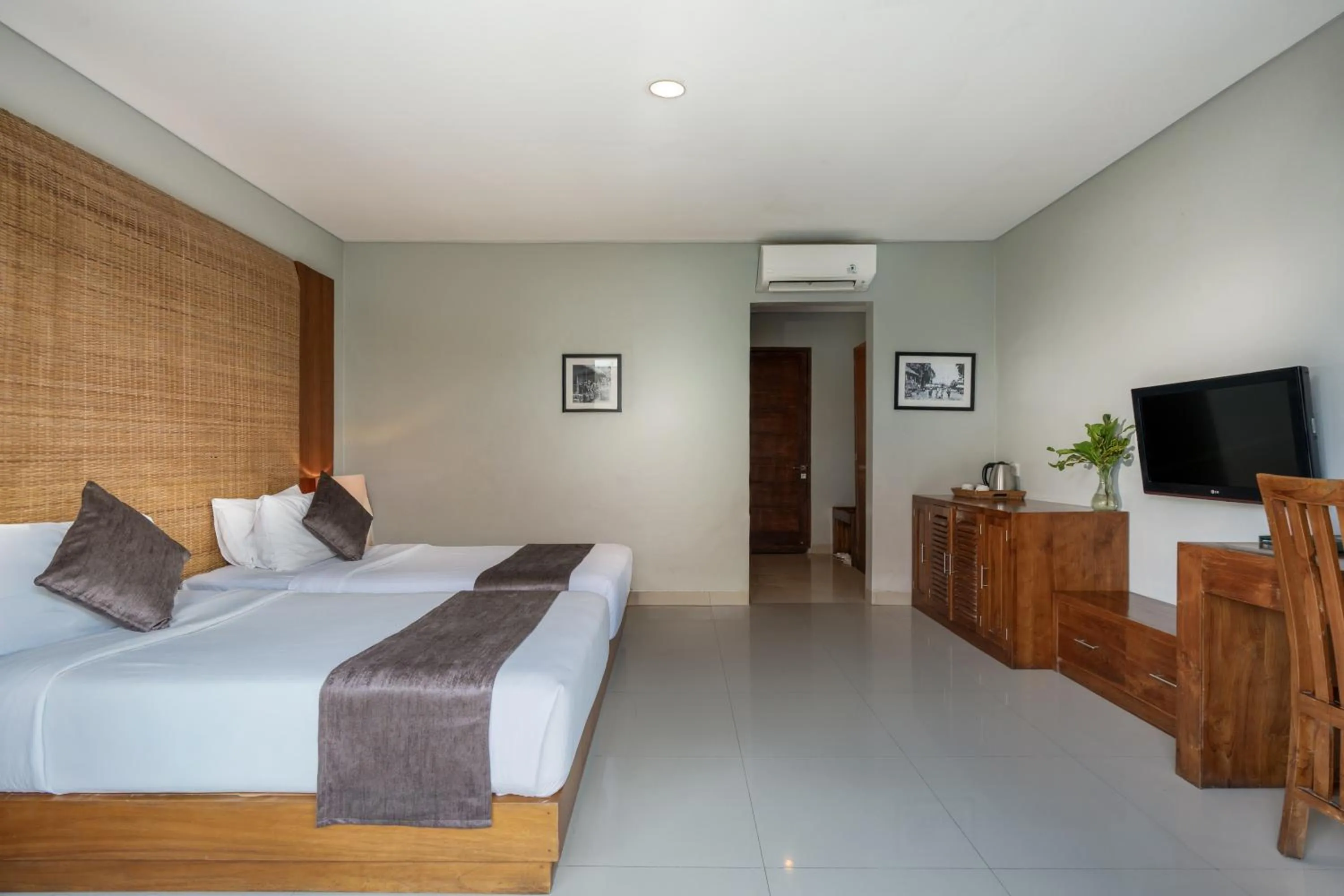 Bed in Pertiwi Bisma Ubud