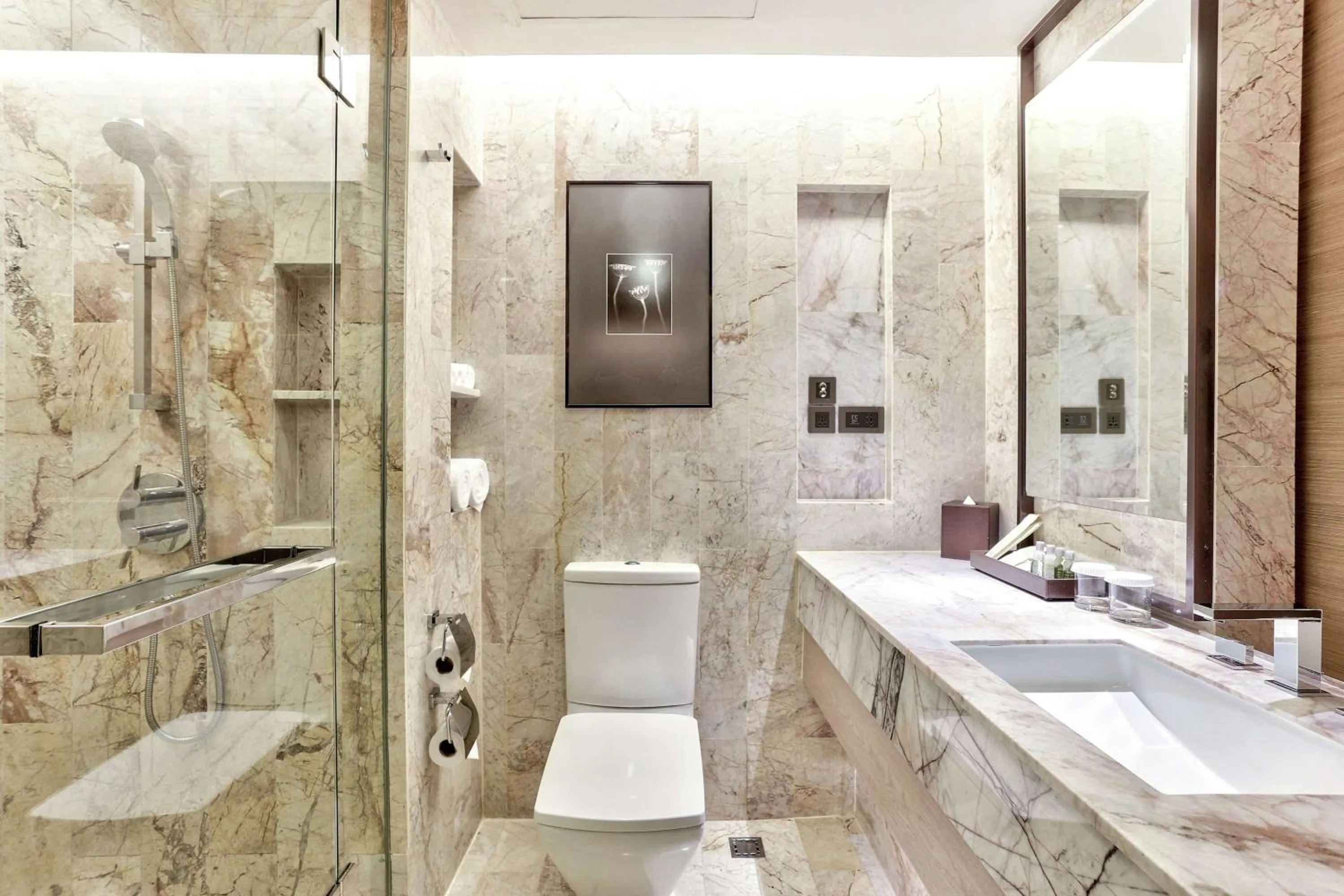 Bathroom in DoubleTree by Hilton Sukhumvit Bangkok