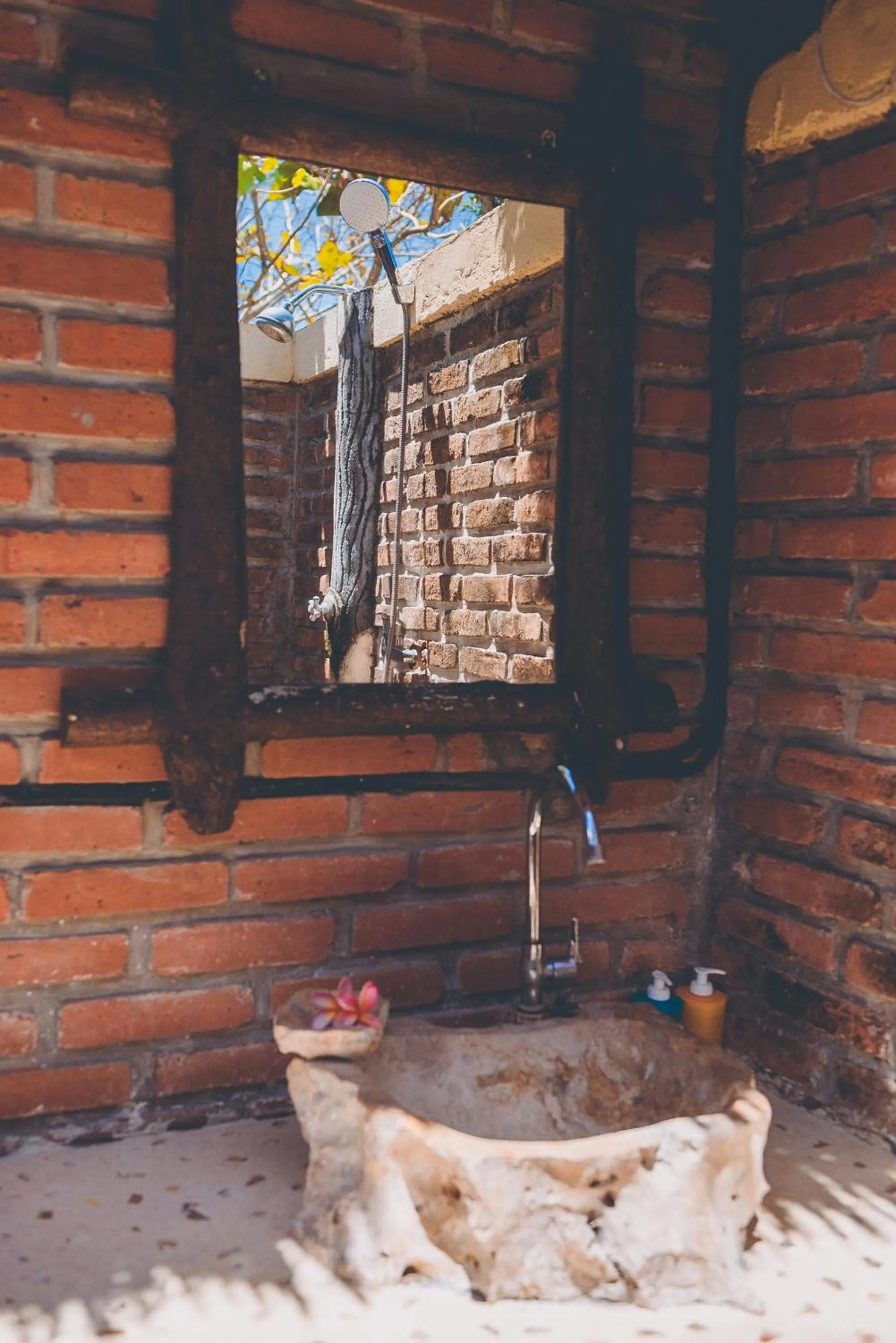 Bathroom in Satria Bungalow