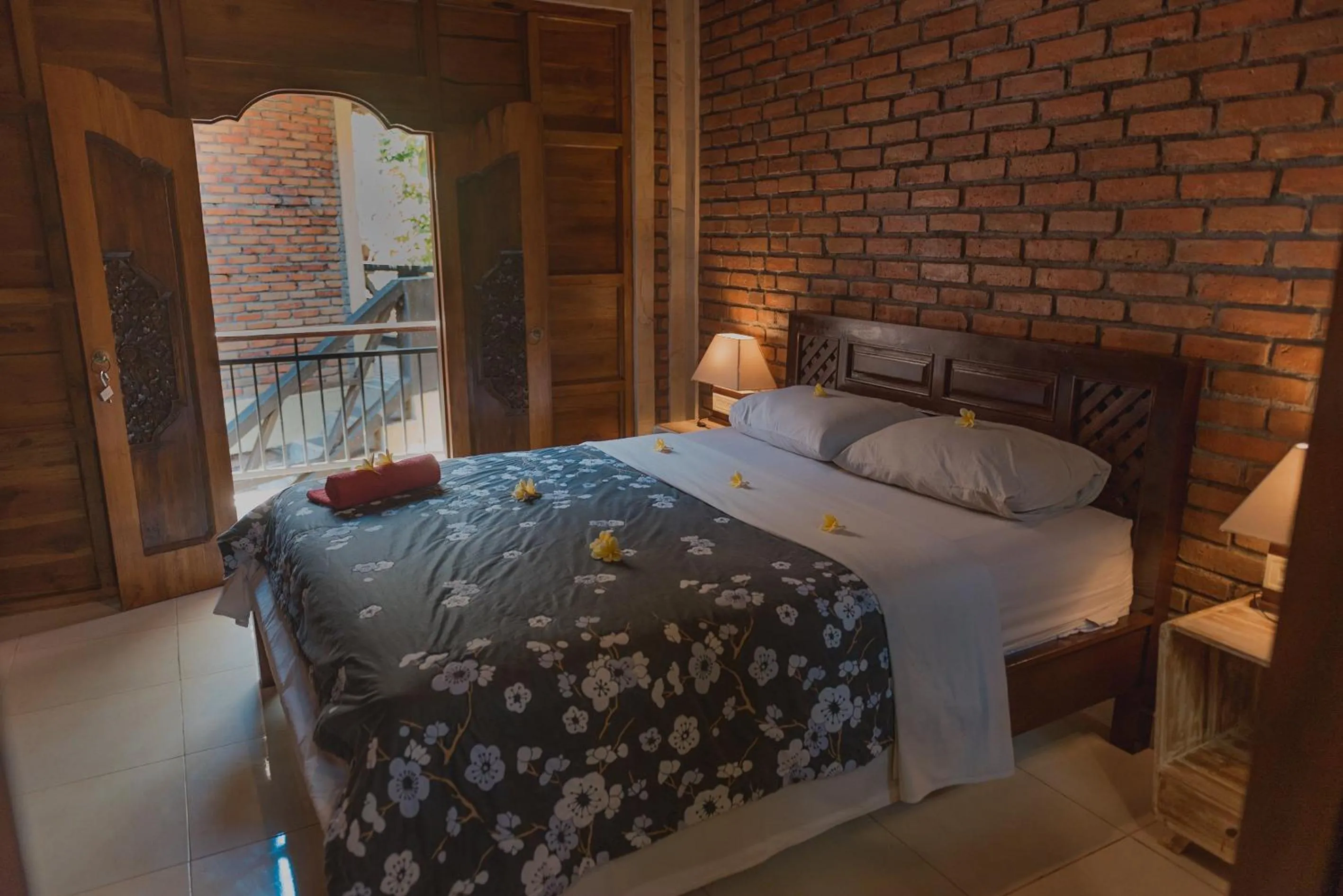 Bedroom, Bed in Satria Bungalow