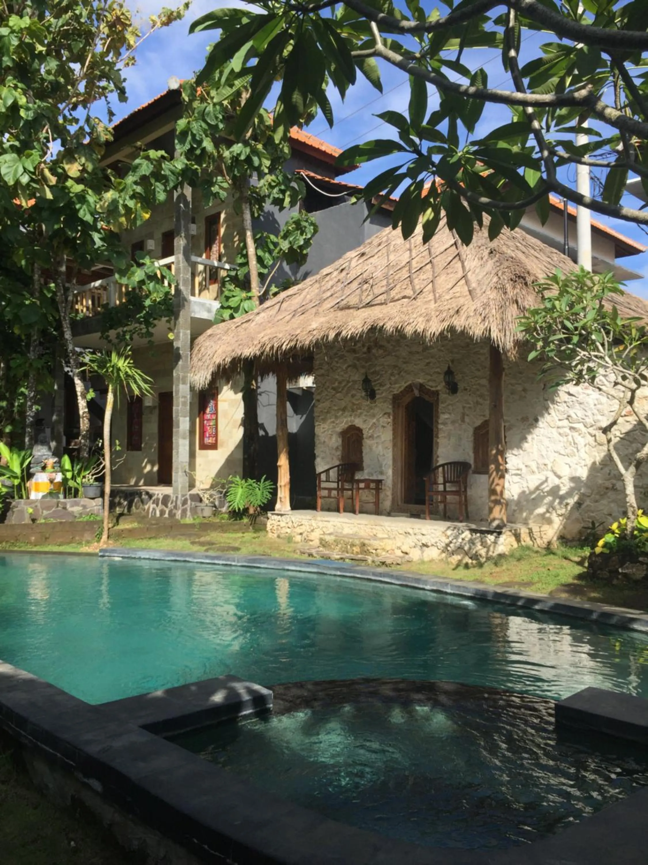 Swimming pool in Satria Bungalow
