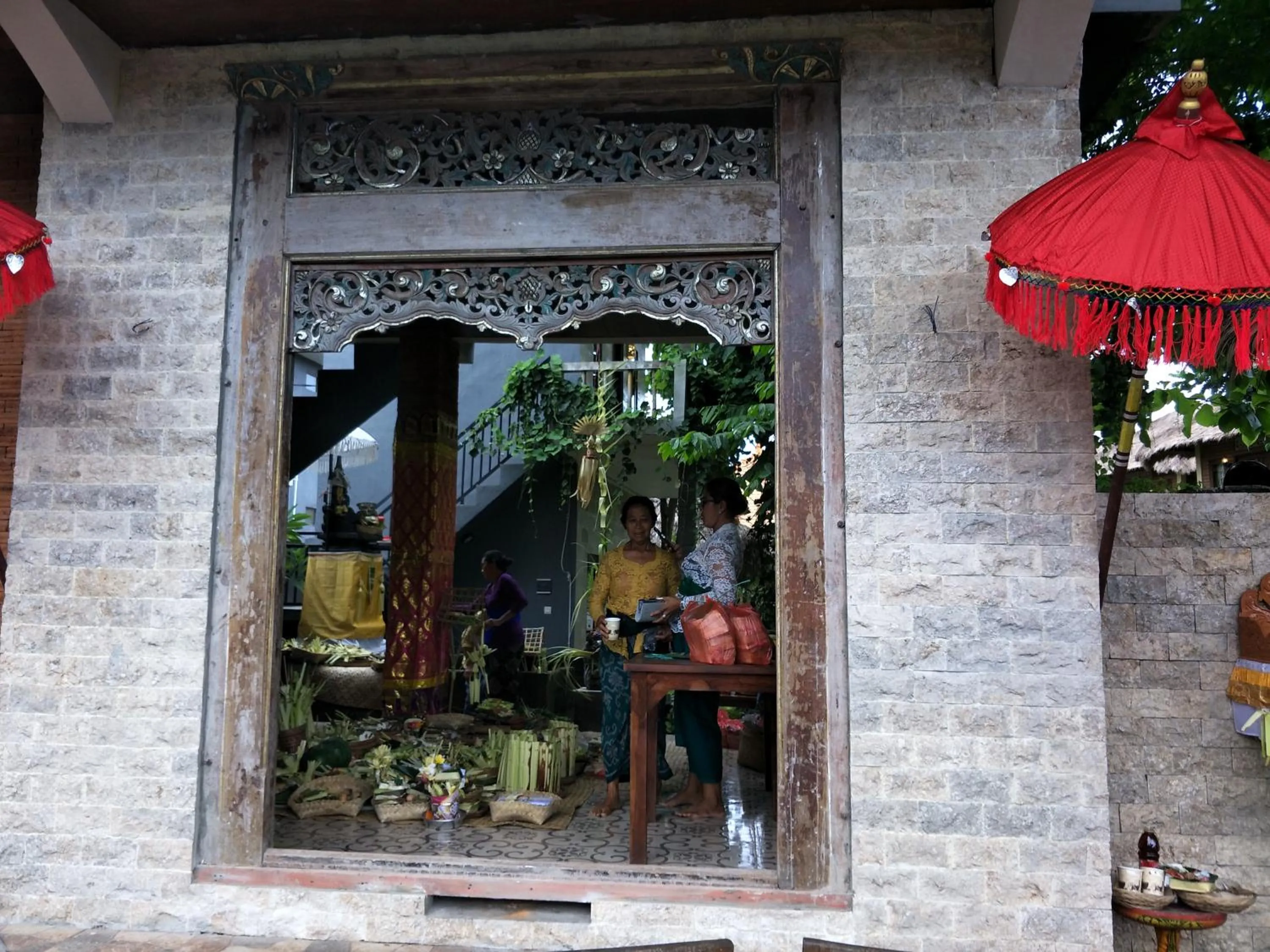 Facade/entrance in Satria Bungalow