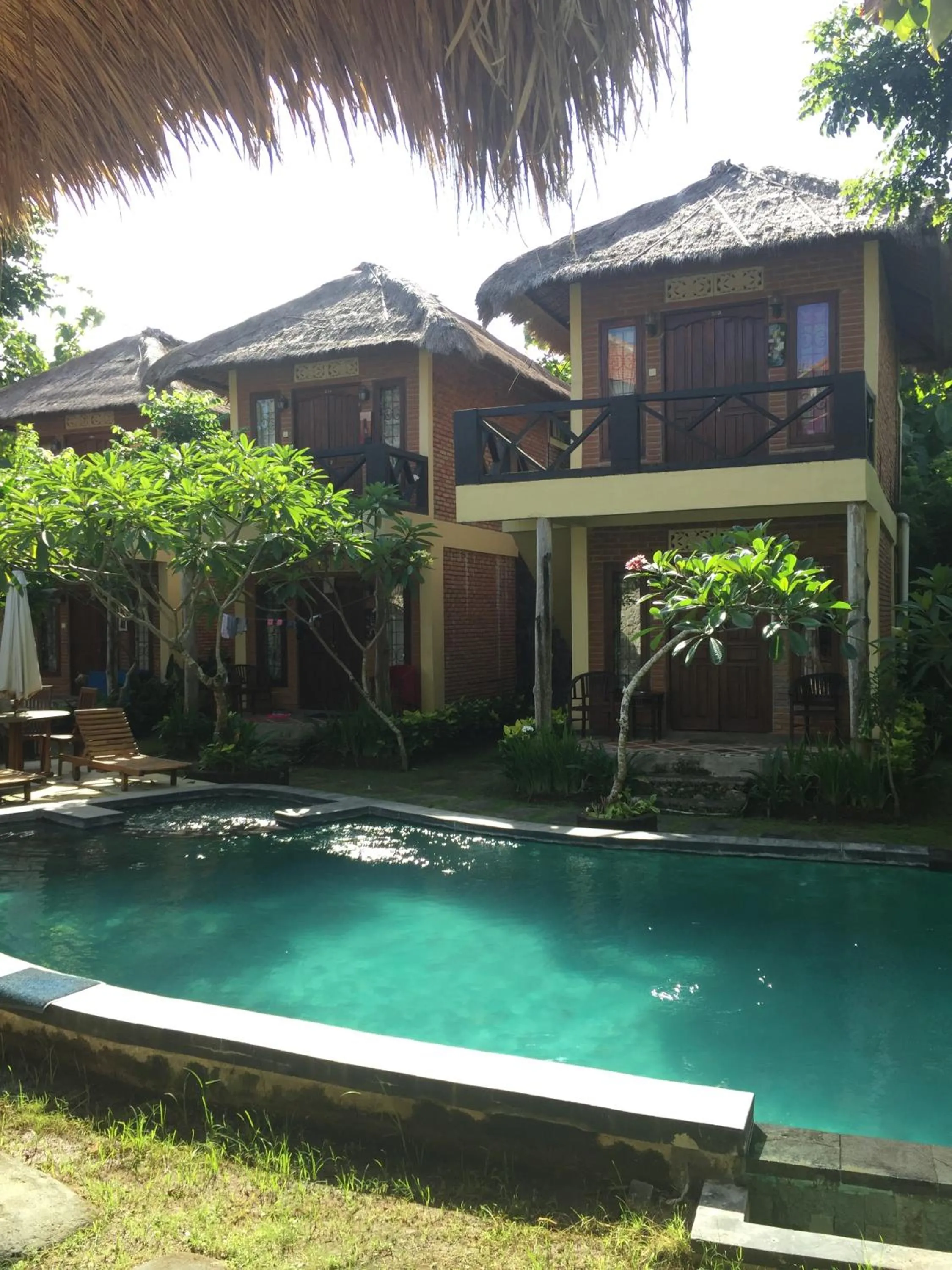 Swimming pool in Satria Bungalow