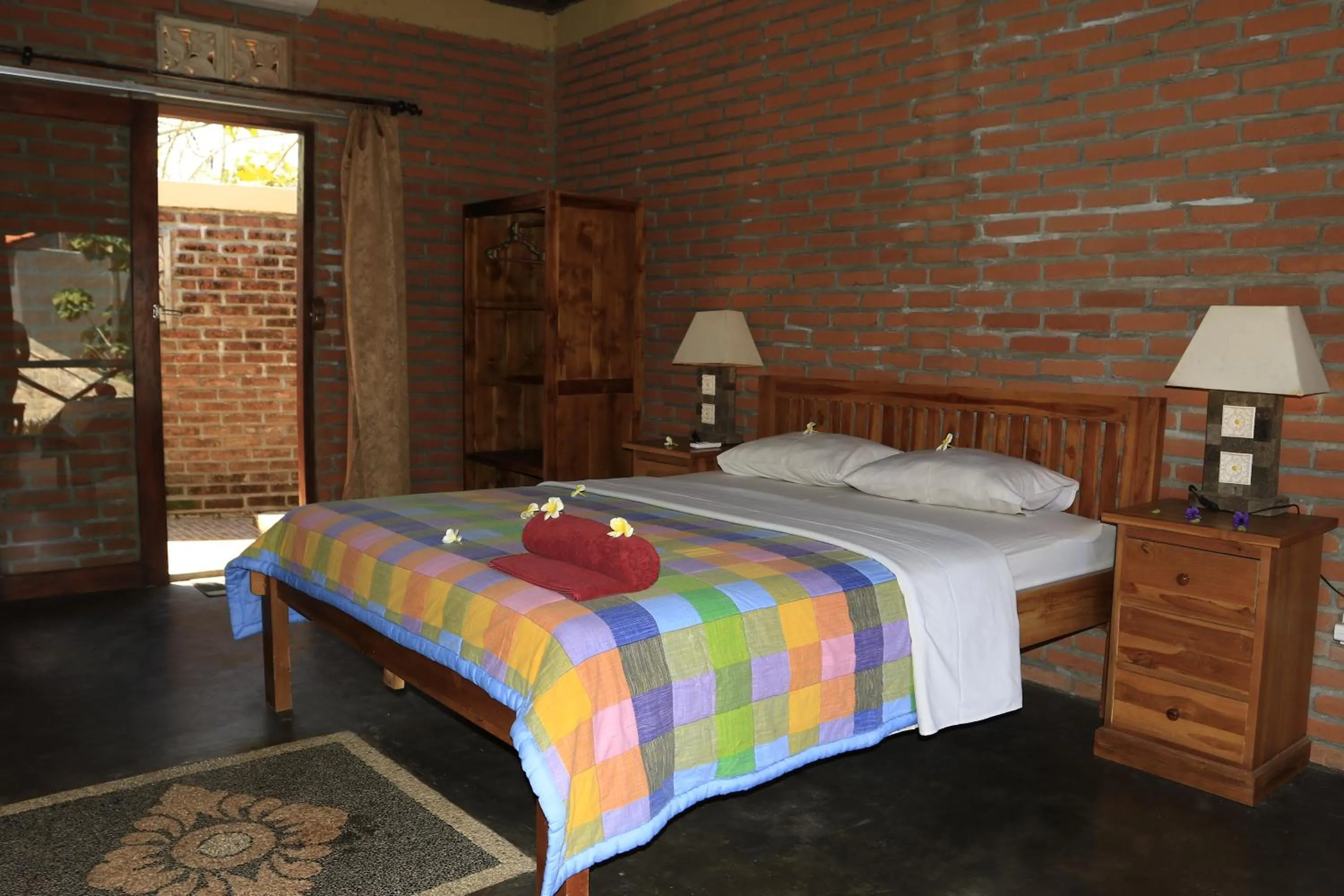 Bedroom, Bed in Satria Bungalow
