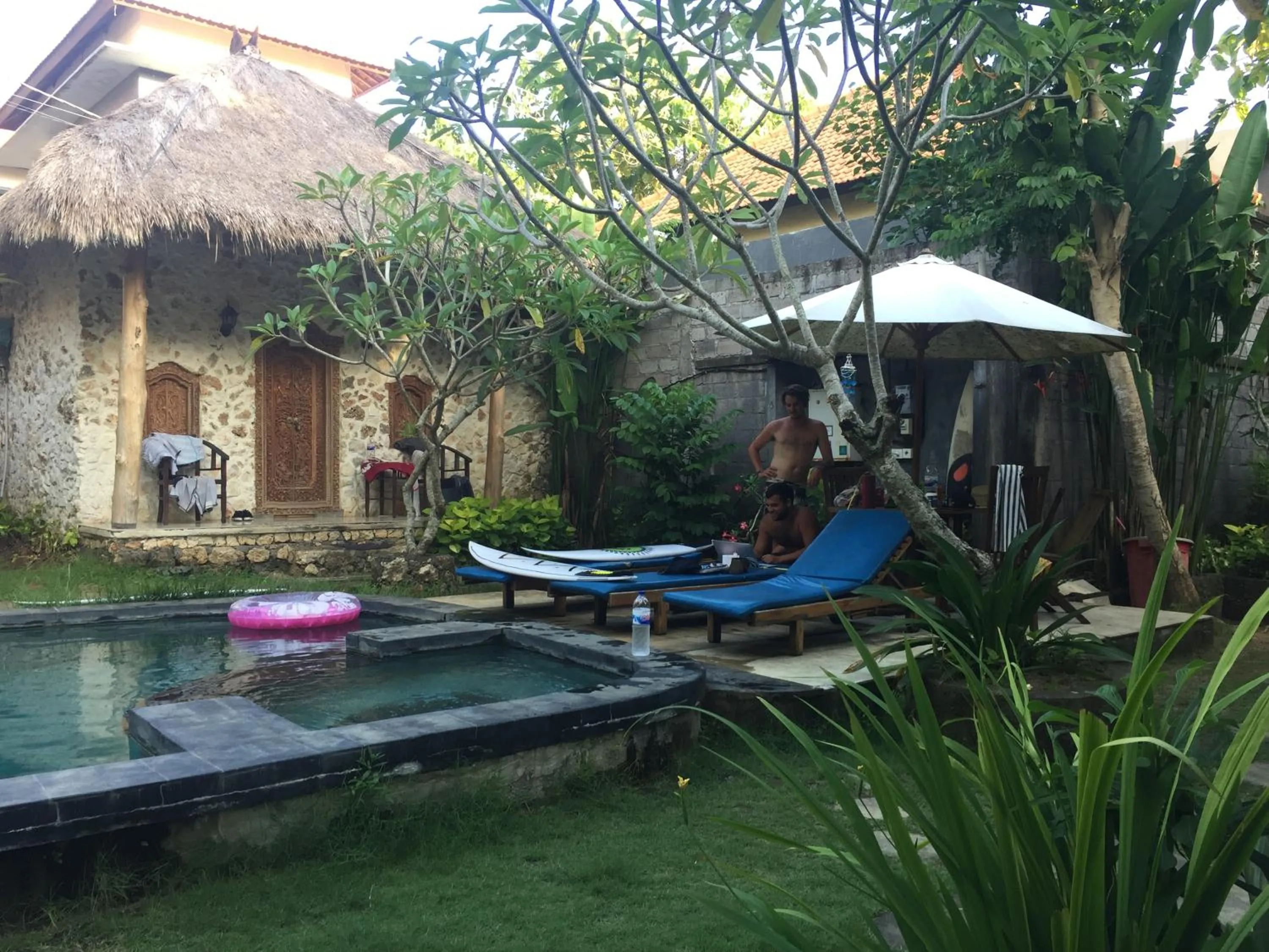 Garden in Satria Bungalow
