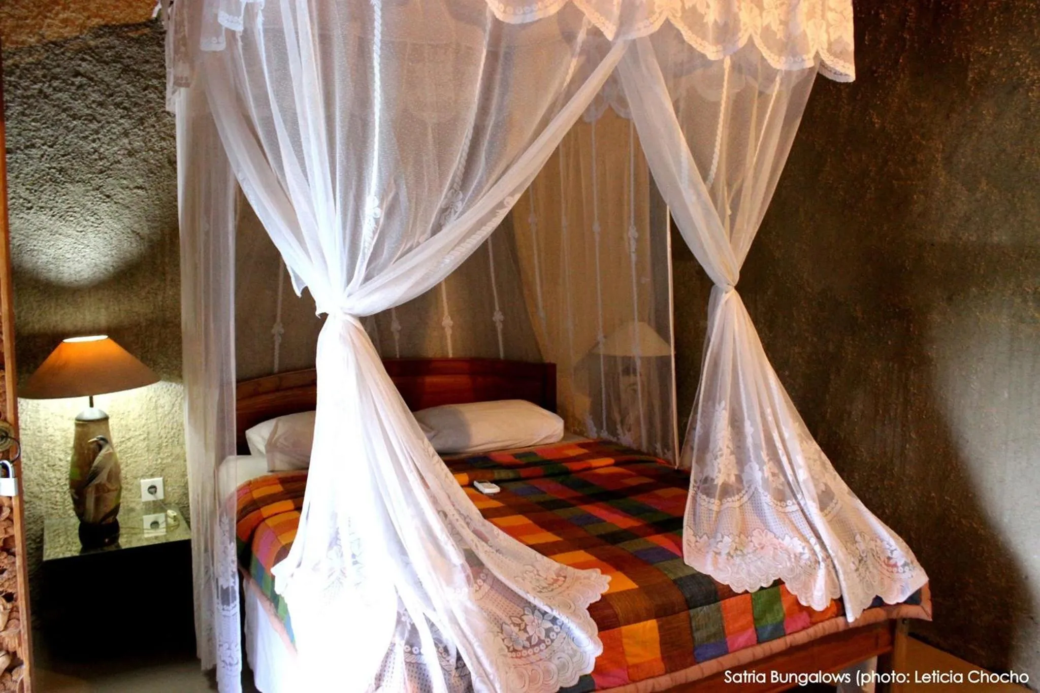 Bedroom, Bed in Satria Bungalow