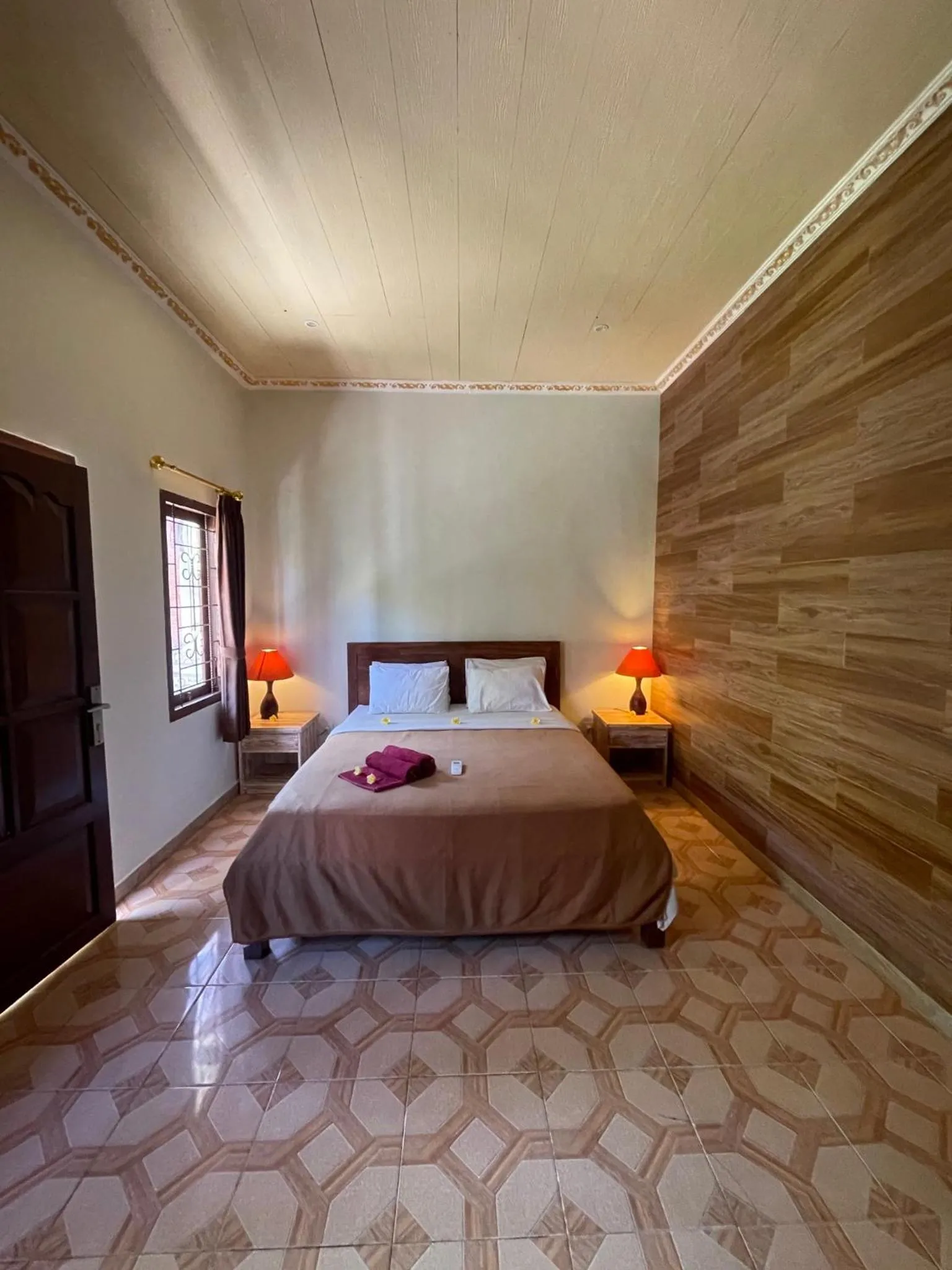 Bedroom, Bed in Satria Bungalow