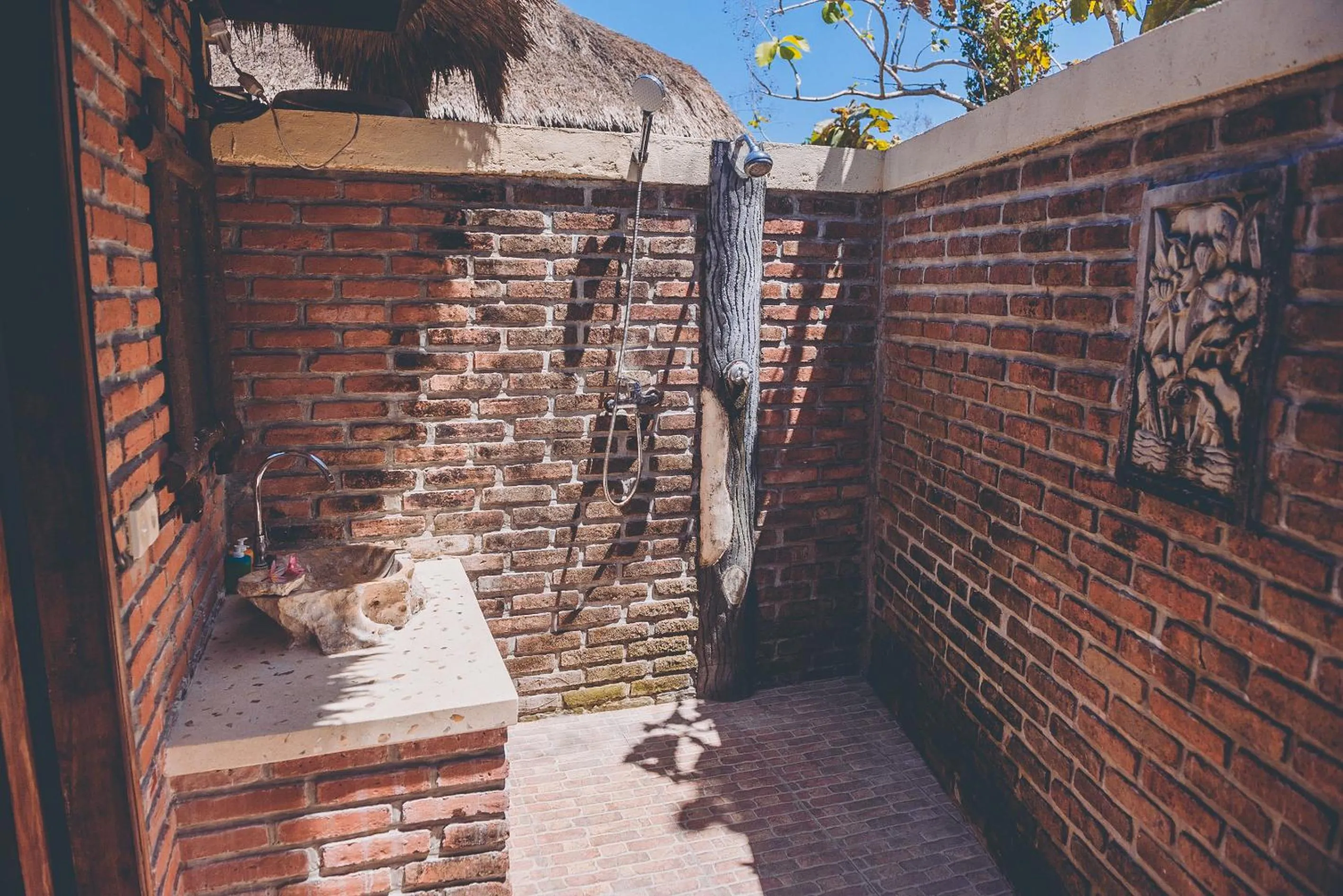 Bathroom in Satria Bungalow