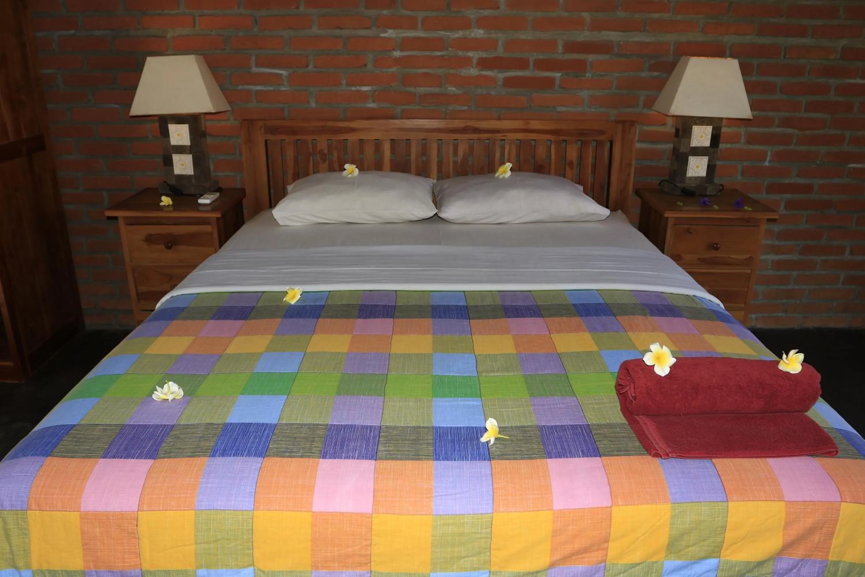 Bedroom, Bed in Satria Bungalow
