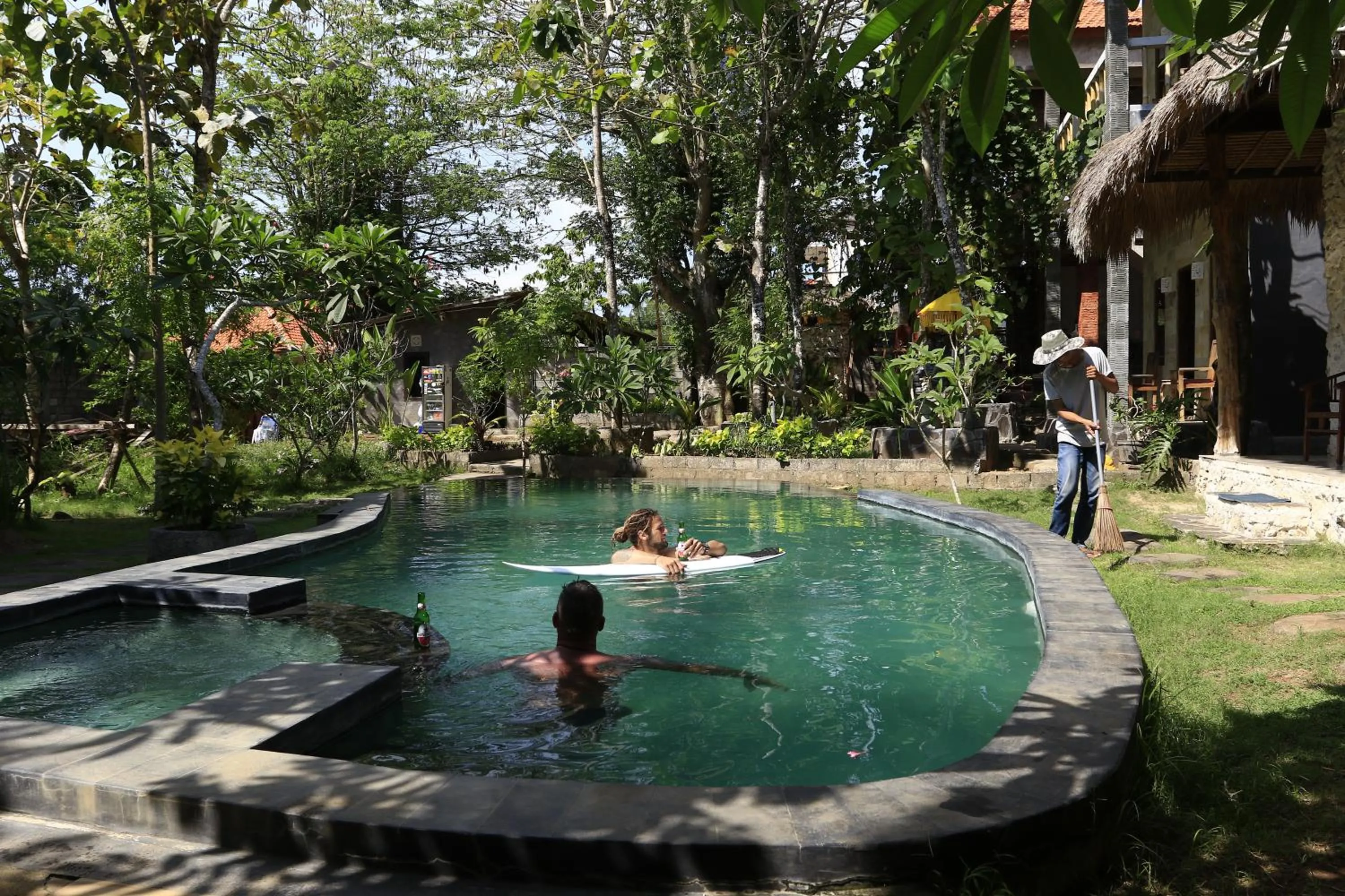 Garden in Satria Bungalow