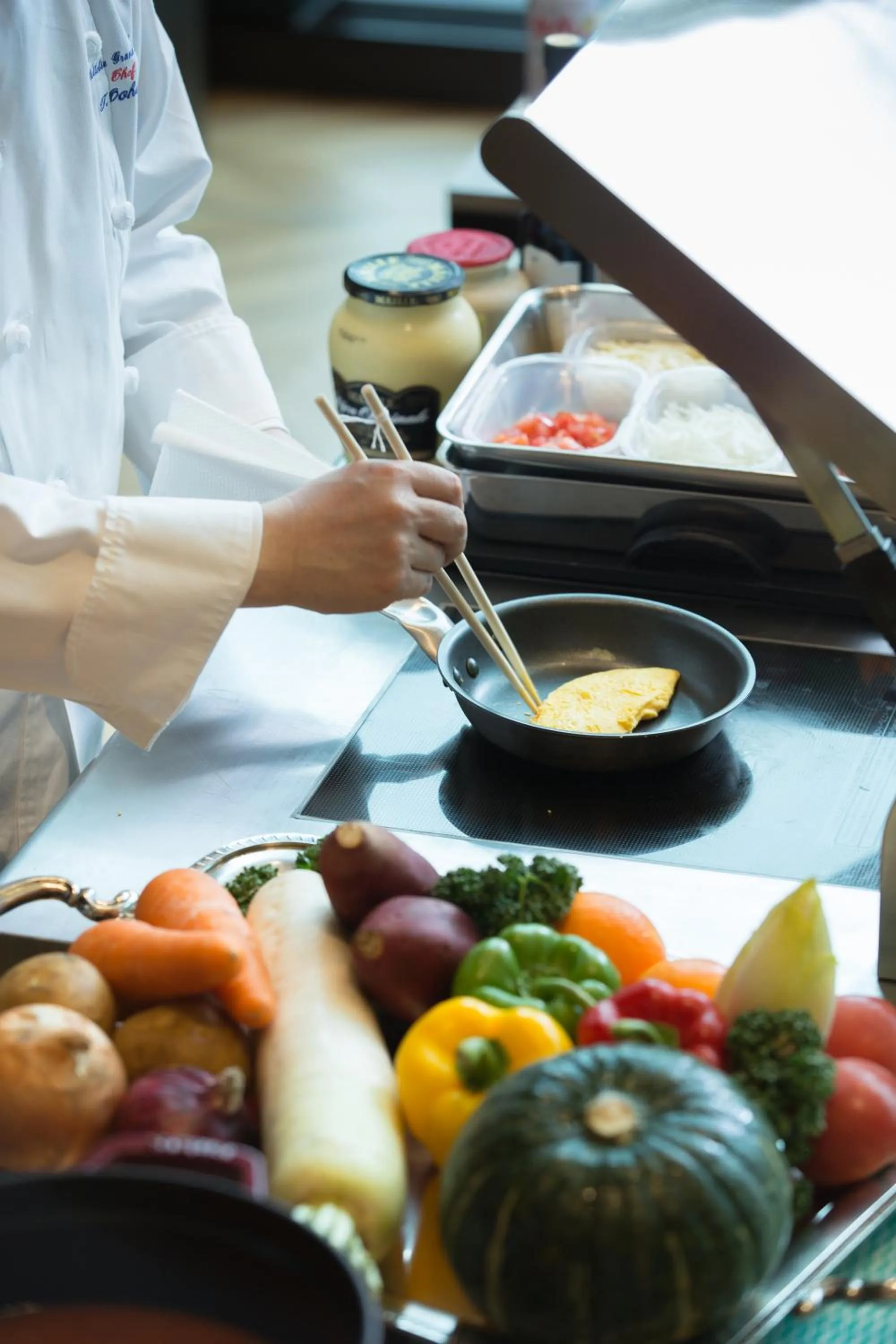 Buffet breakfast in Centrair Hotel