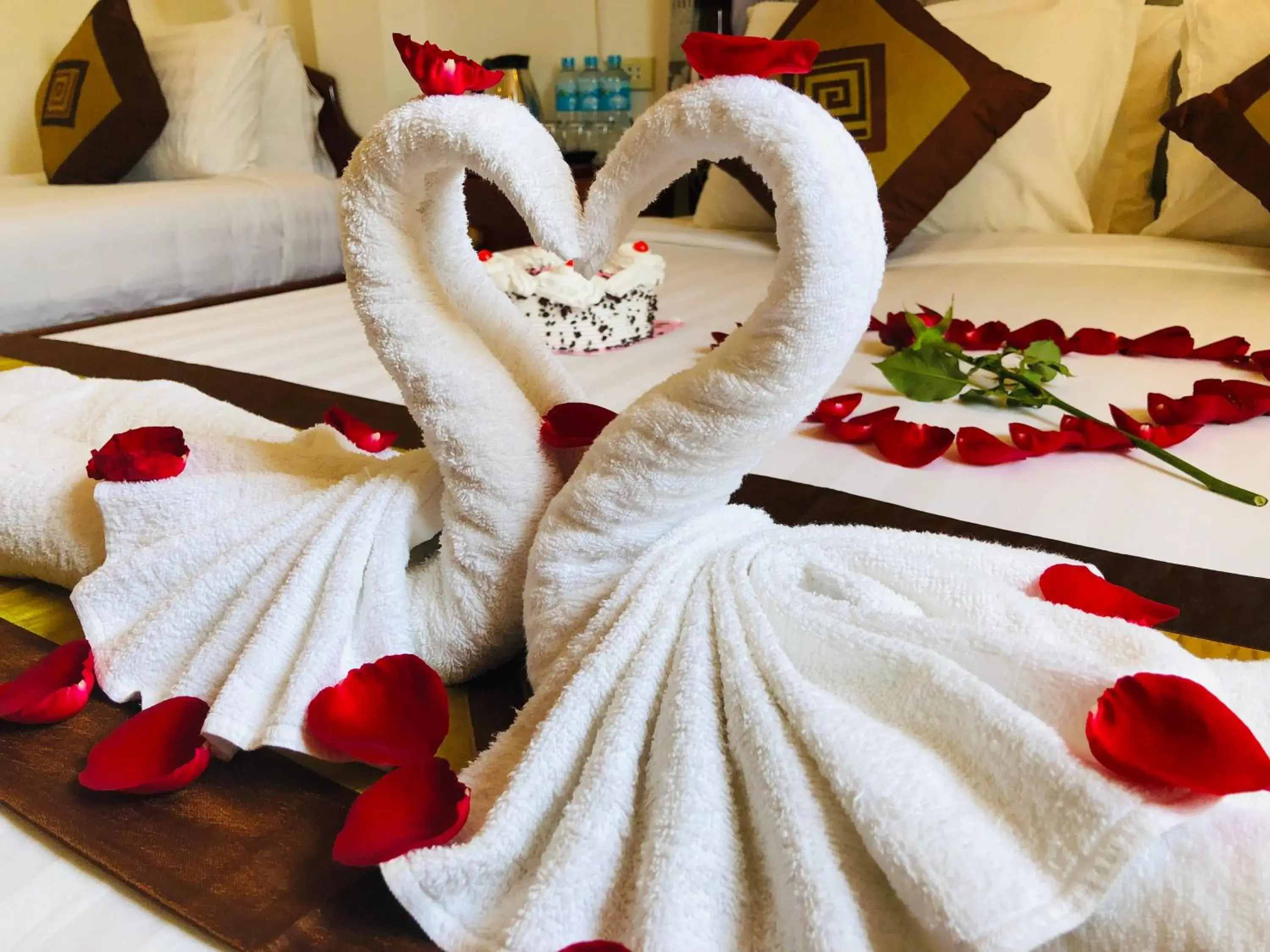 Bed in Villa Mahasok hotel Bed in Villa Mahasok hotel