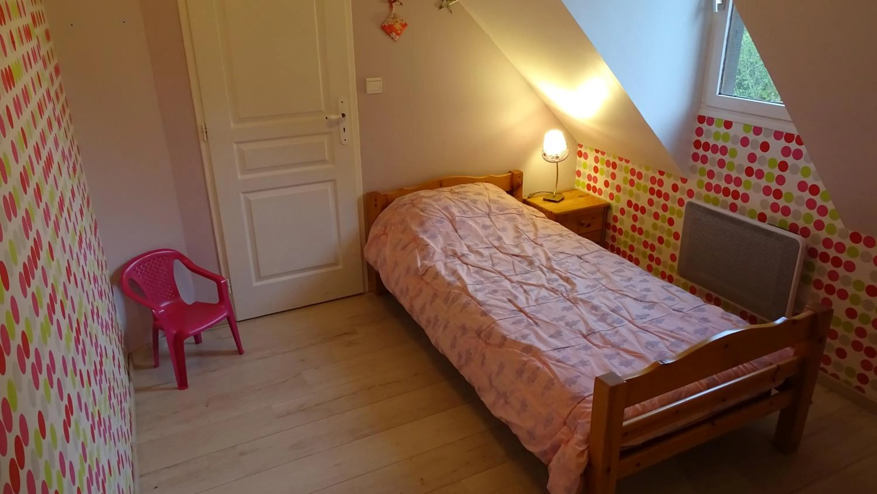 Bed in Chambres de Monthéard