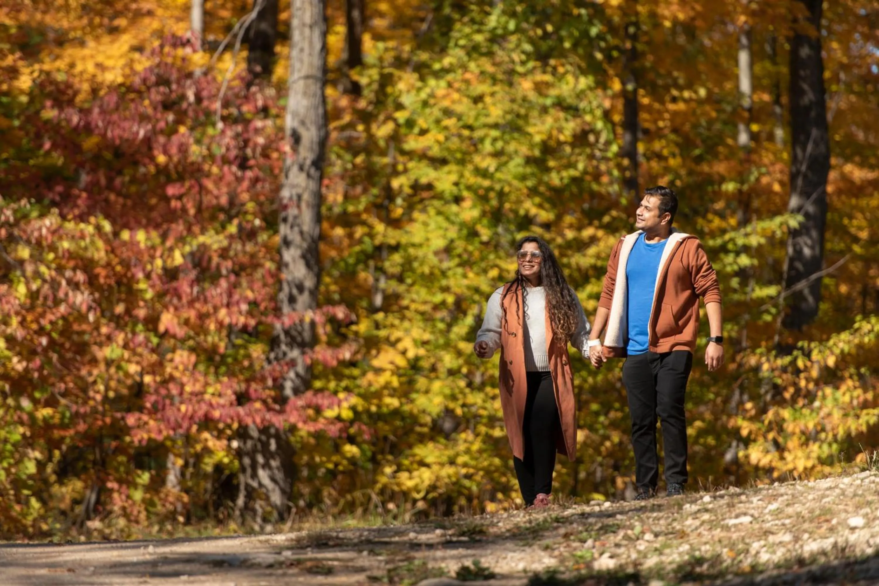 Hiking in Blue Mountain Resort Mosaic Suites