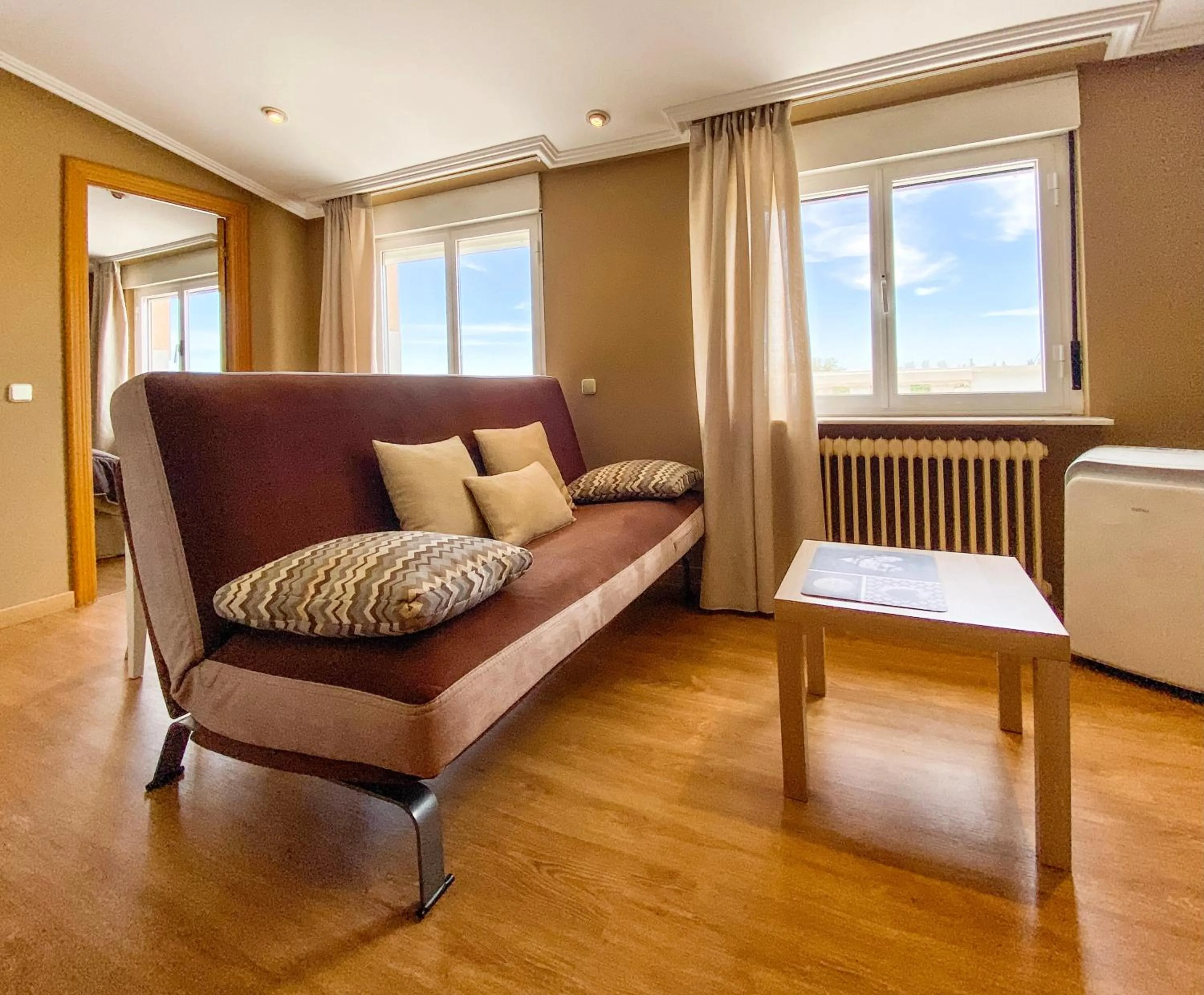 Living room in Casablanca Hotel Studios