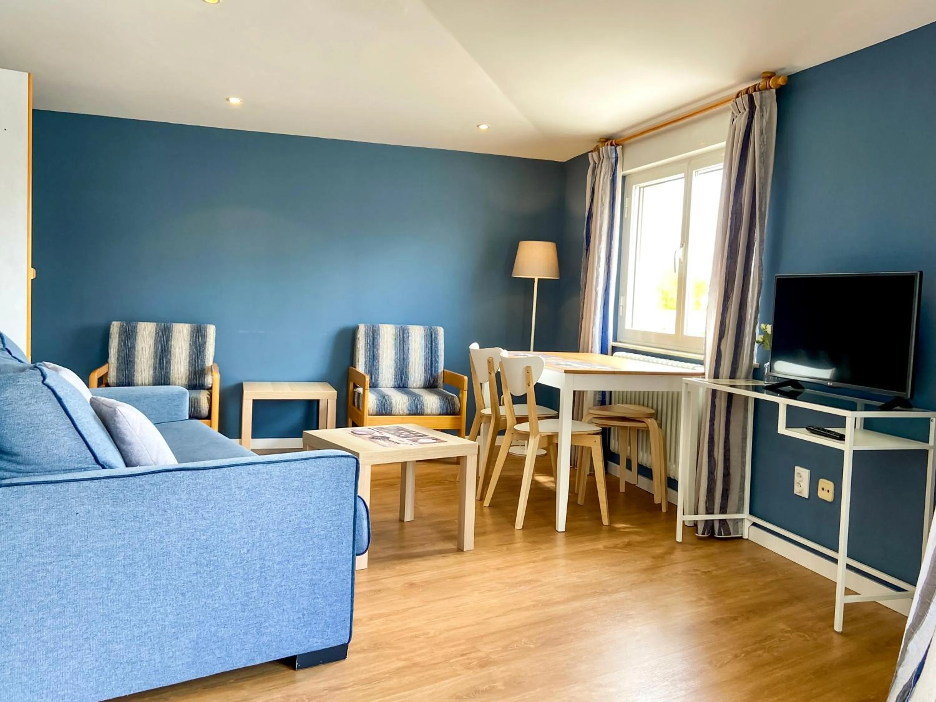 Living room in Casablanca Hotel Studios