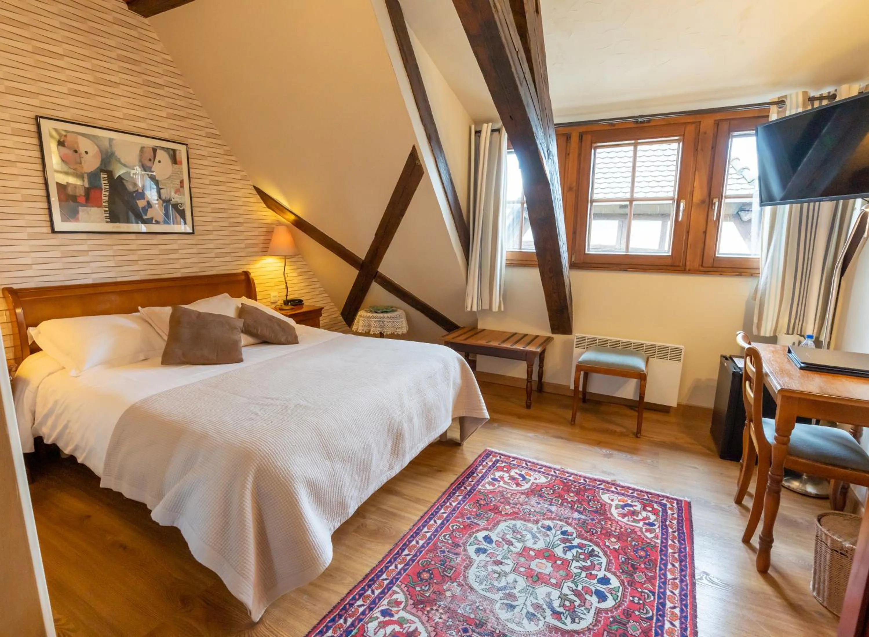 Bed in Hotel à l'Oriel