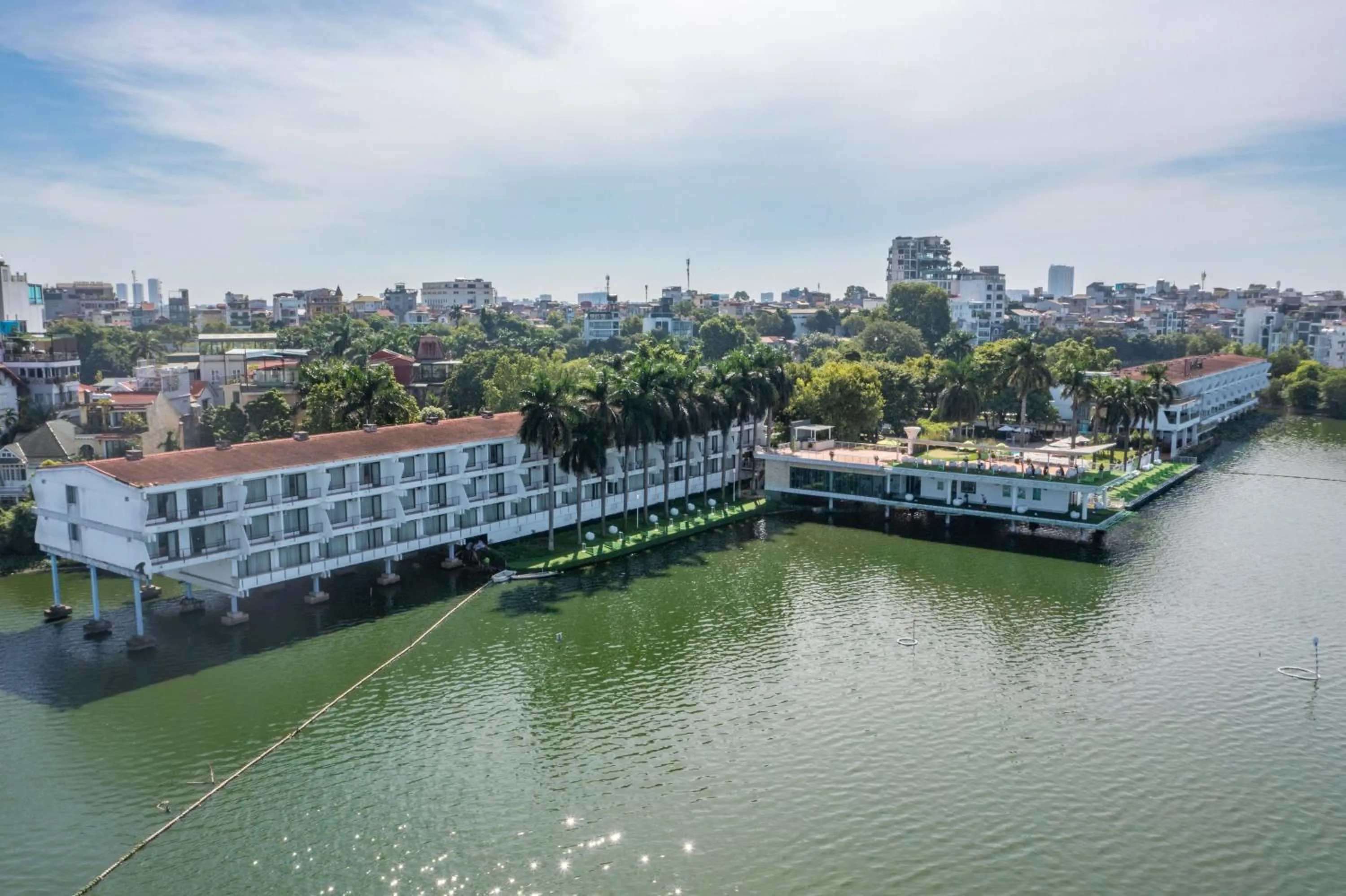 Property building in Thang Loi Hotel Hanoi