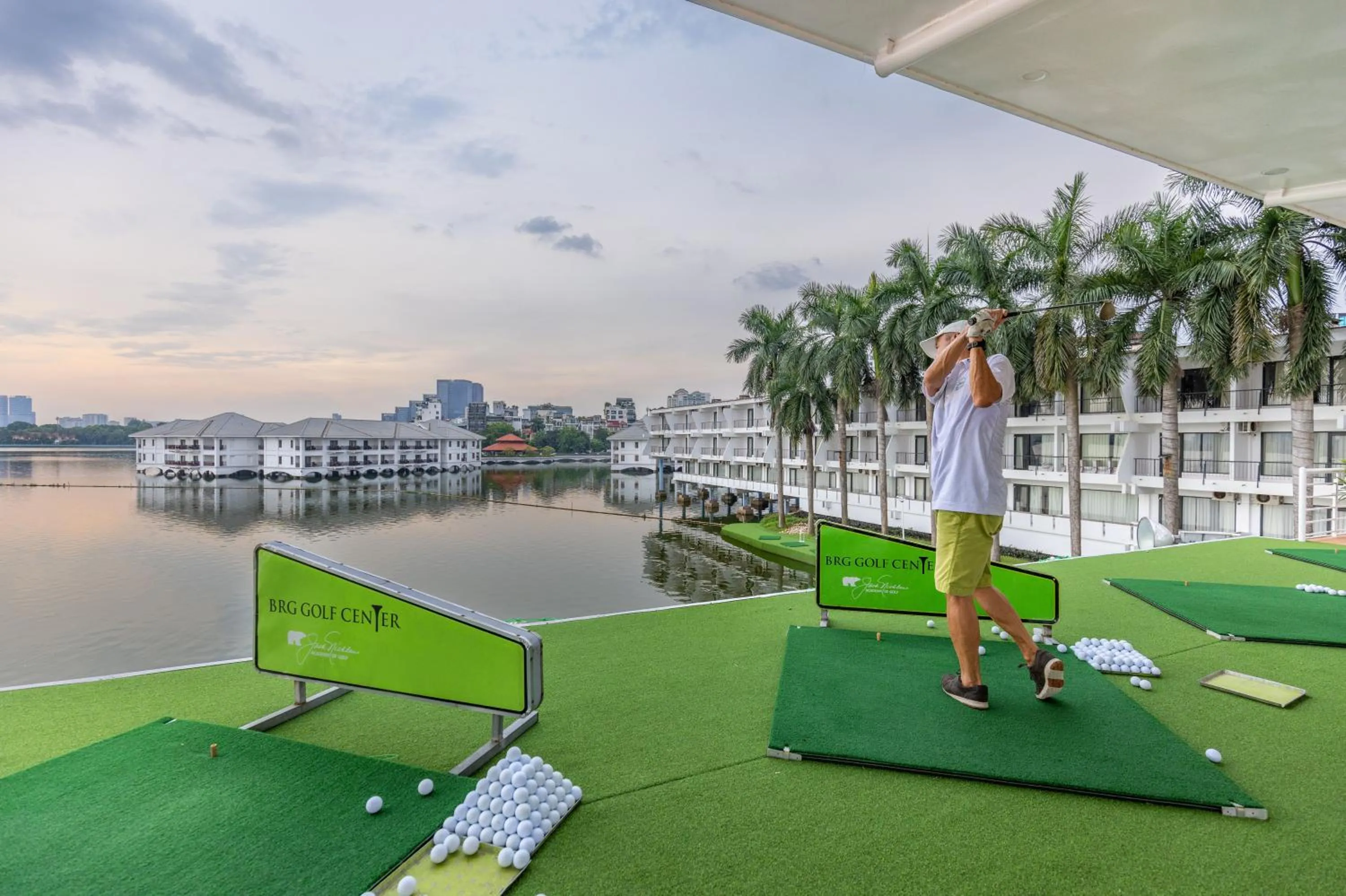 Golfcourse in Thang Loi Hotel Hanoi