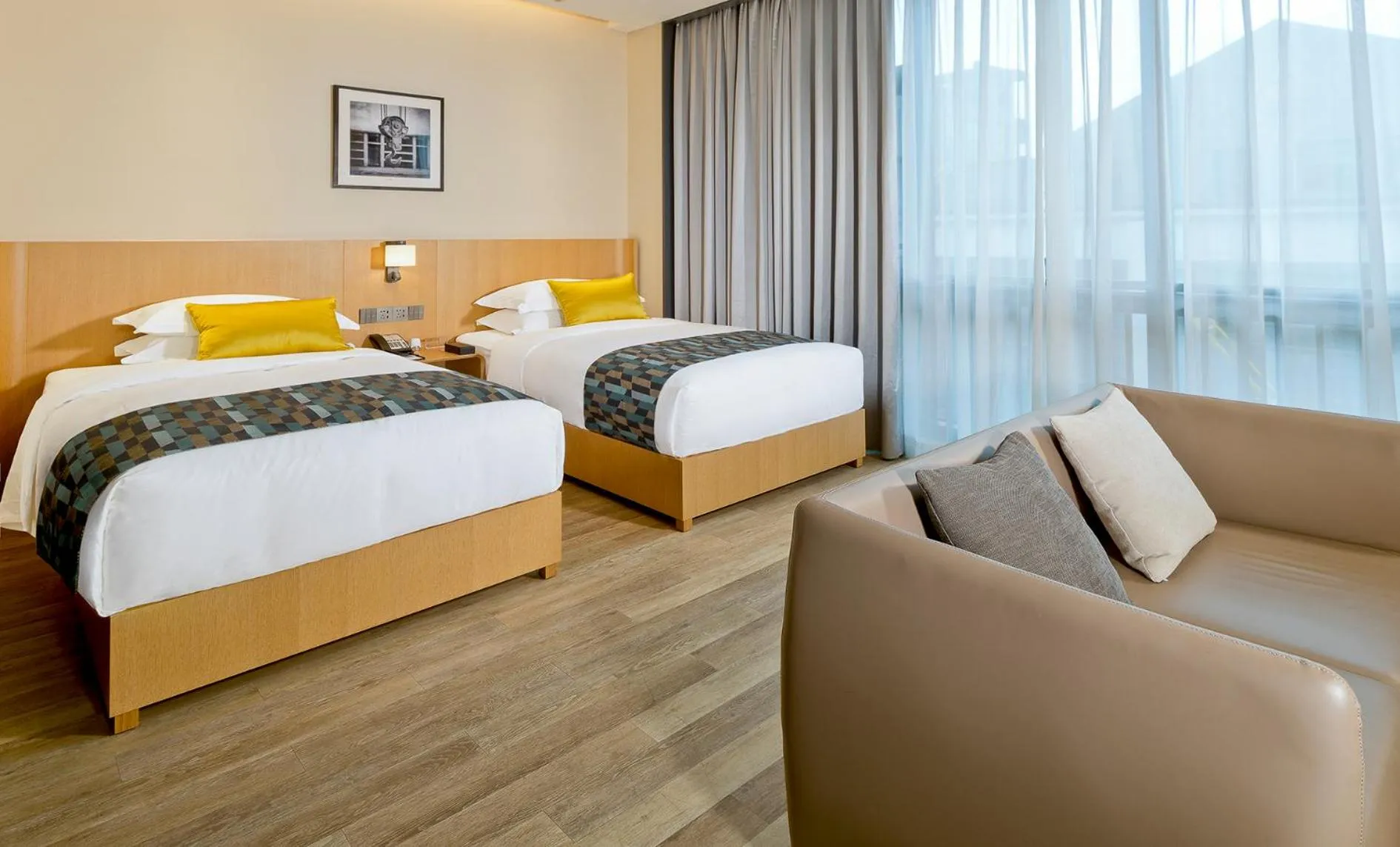 Bedroom, Bed in Narada ResortSpa Nanxun Giant