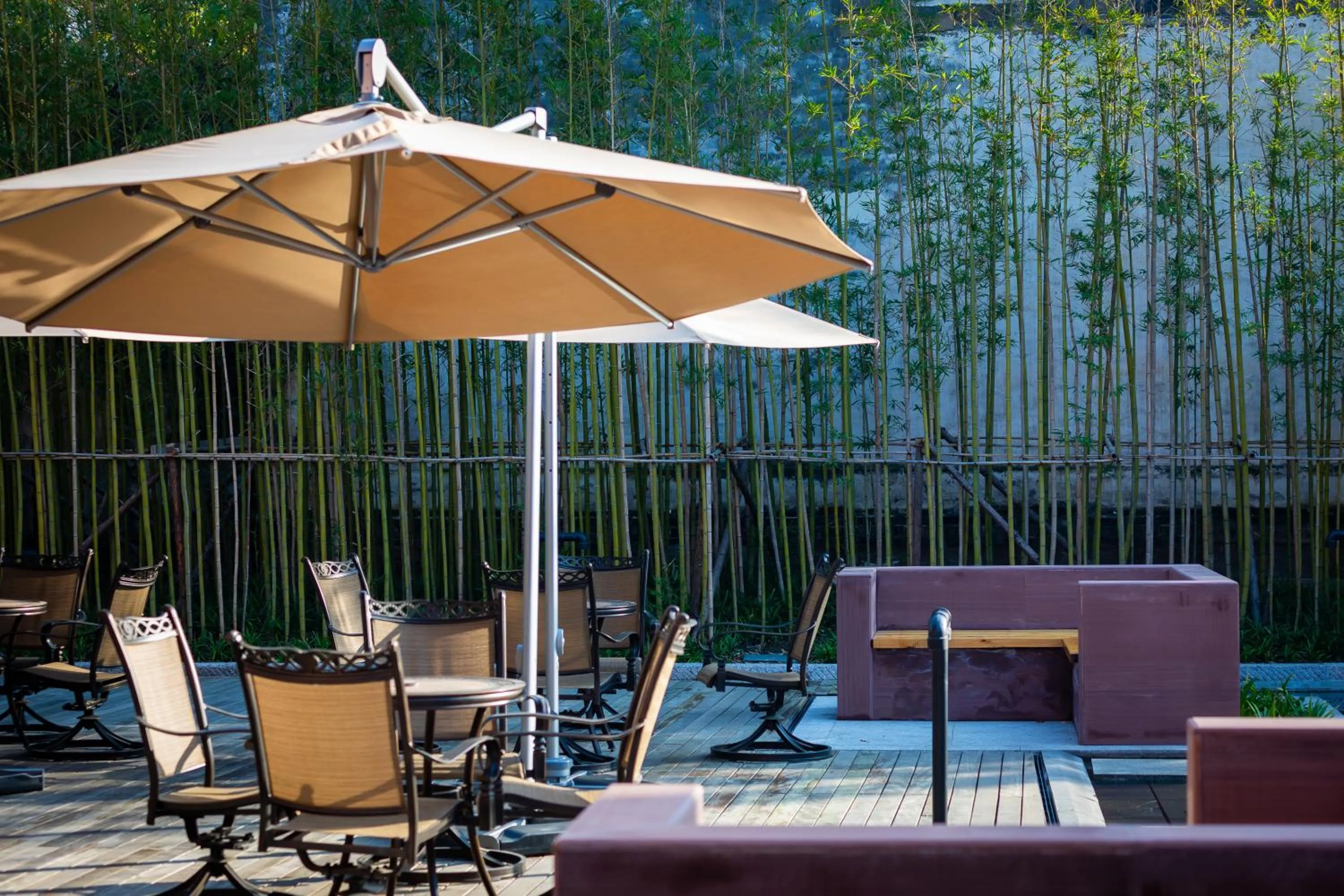 Seating area in Narada ResortSpa Nanxun Giant