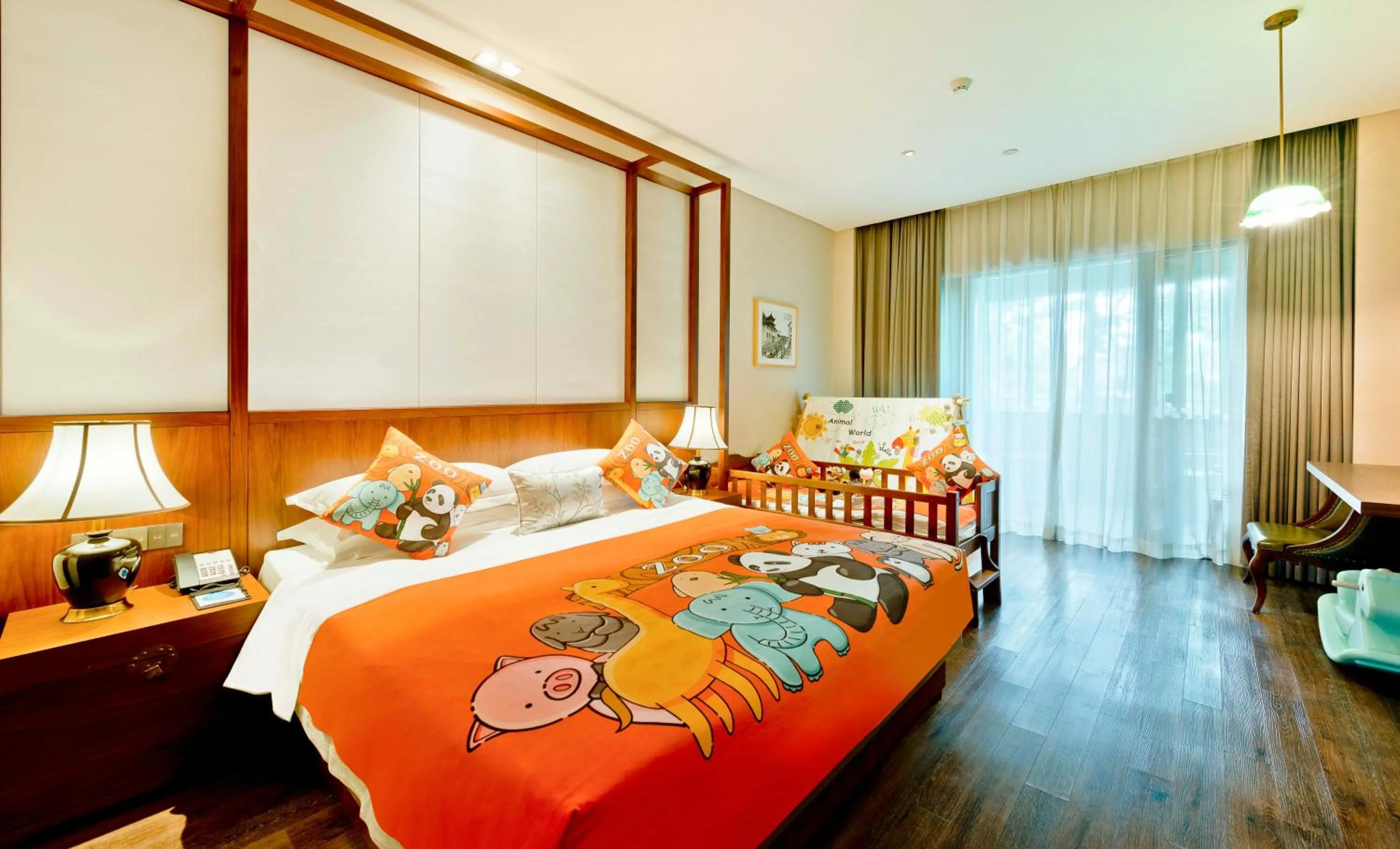 Bedroom, Bed in Narada ResortSpa Nanxun Giant