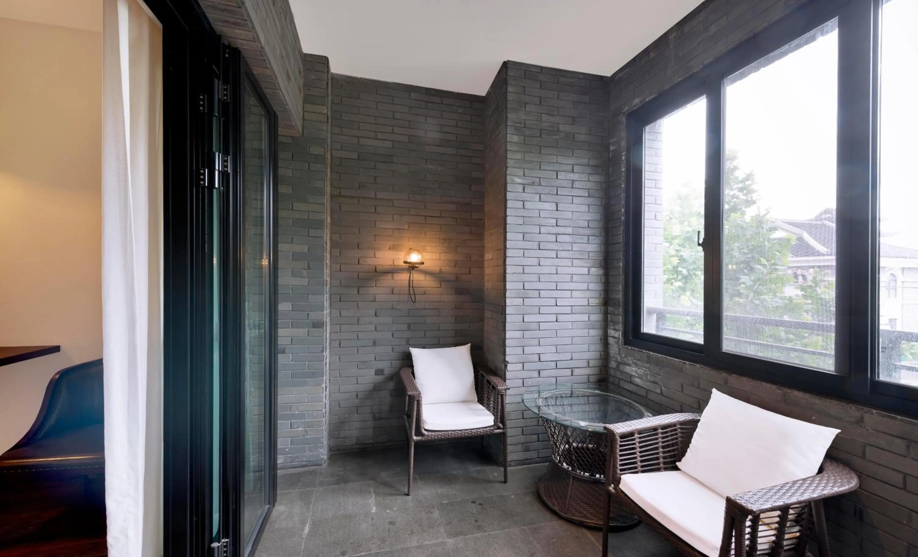 Seating area in Narada ResortSpa Nanxun Giant