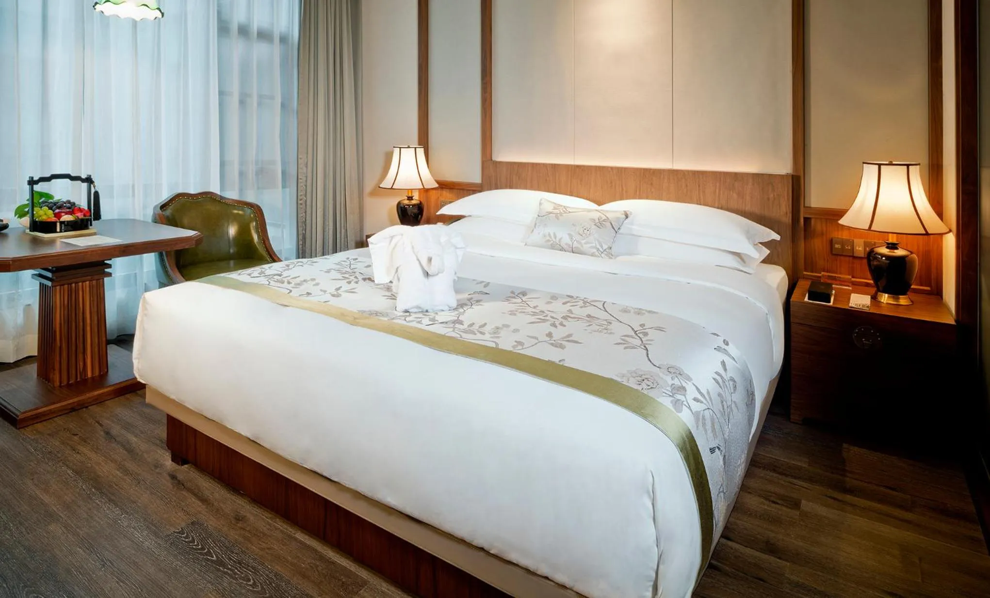 Bedroom, Bed in Narada ResortSpa Nanxun Giant