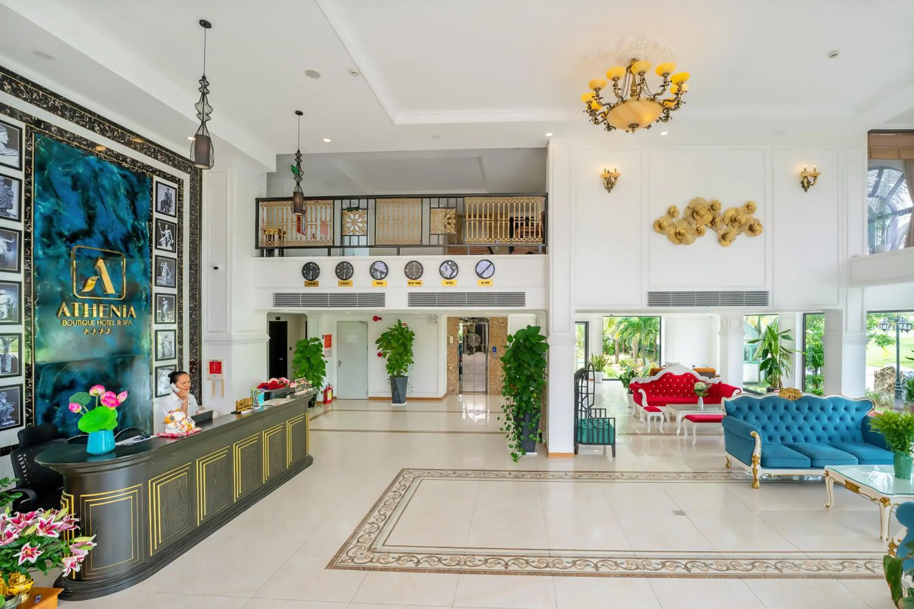 Lobby or reception in Athenia Hoi An Boutique Hotel & Spa Lobby or reception in Athenia Hoi An Boutique Hotel & Spa