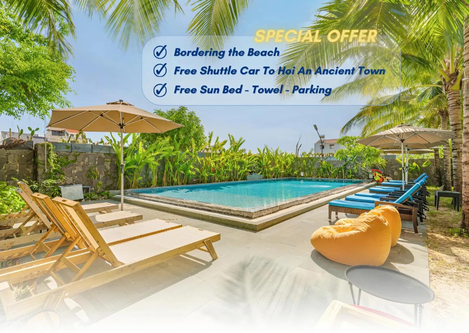 Swimming pool in Athenia Hoi An Boutique Hotel & Spa