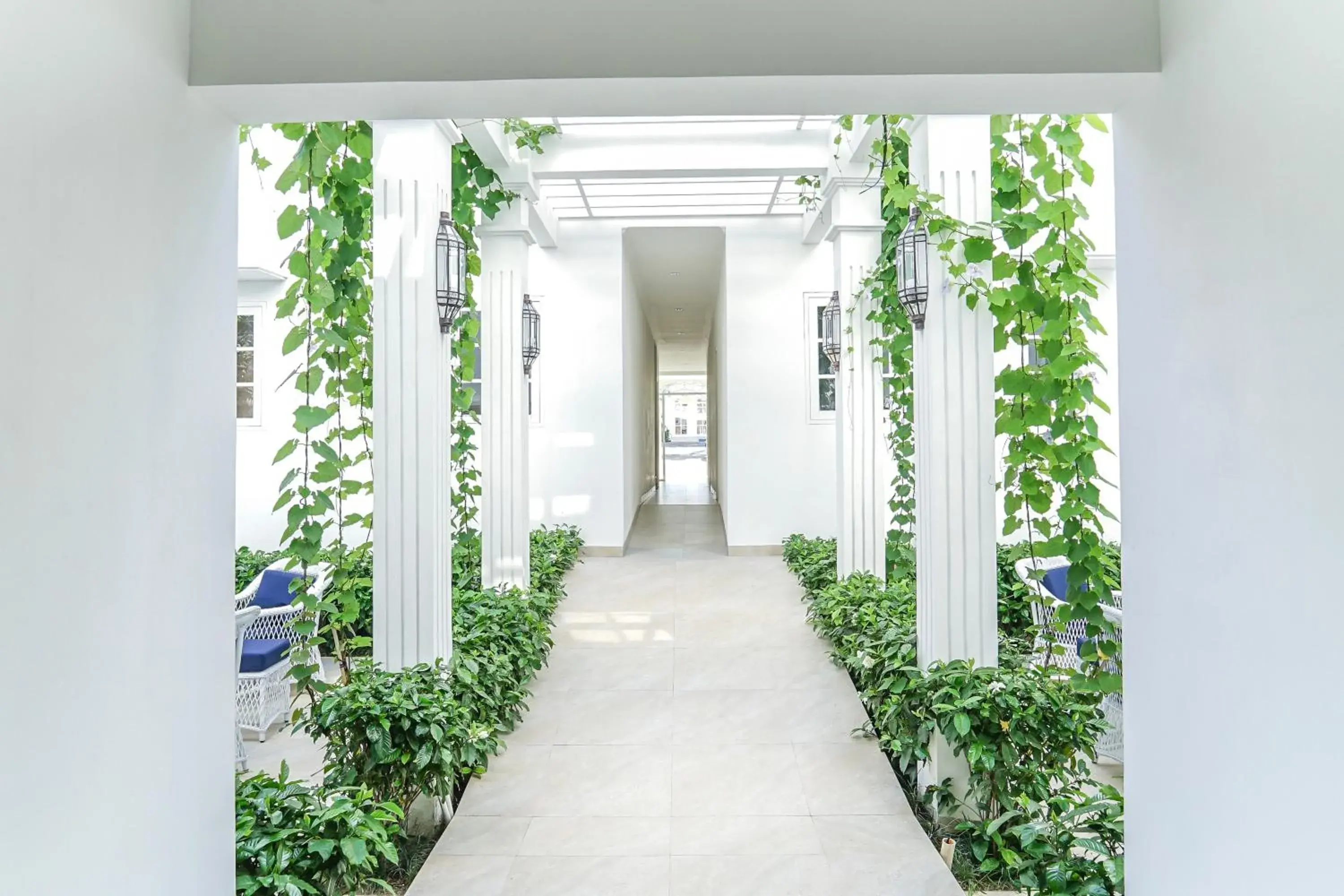 Facade/entrance in Umalas Suites Facade/entrance in Umalas Suites