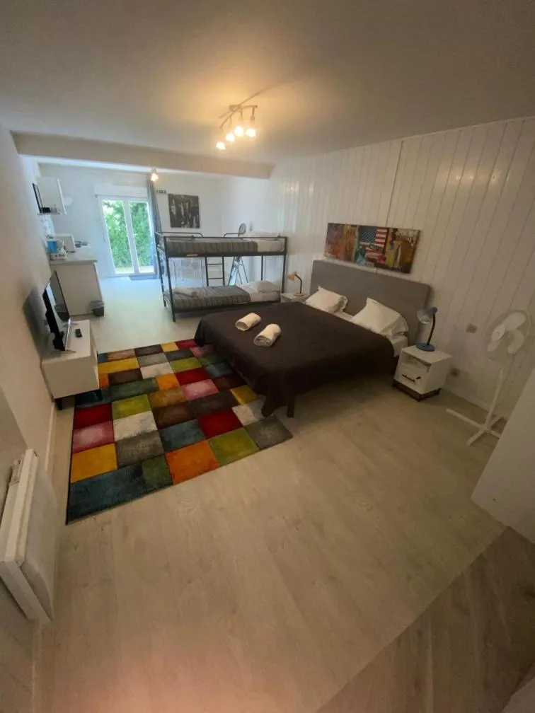 Photo of the whole room, Bed in Hôtel Le Cerizay