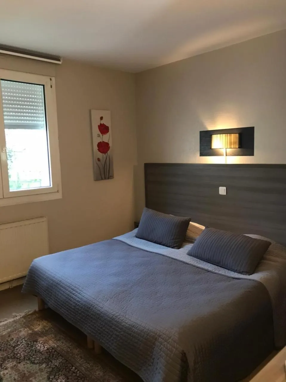 Bed in Hôtel Le Cerizay