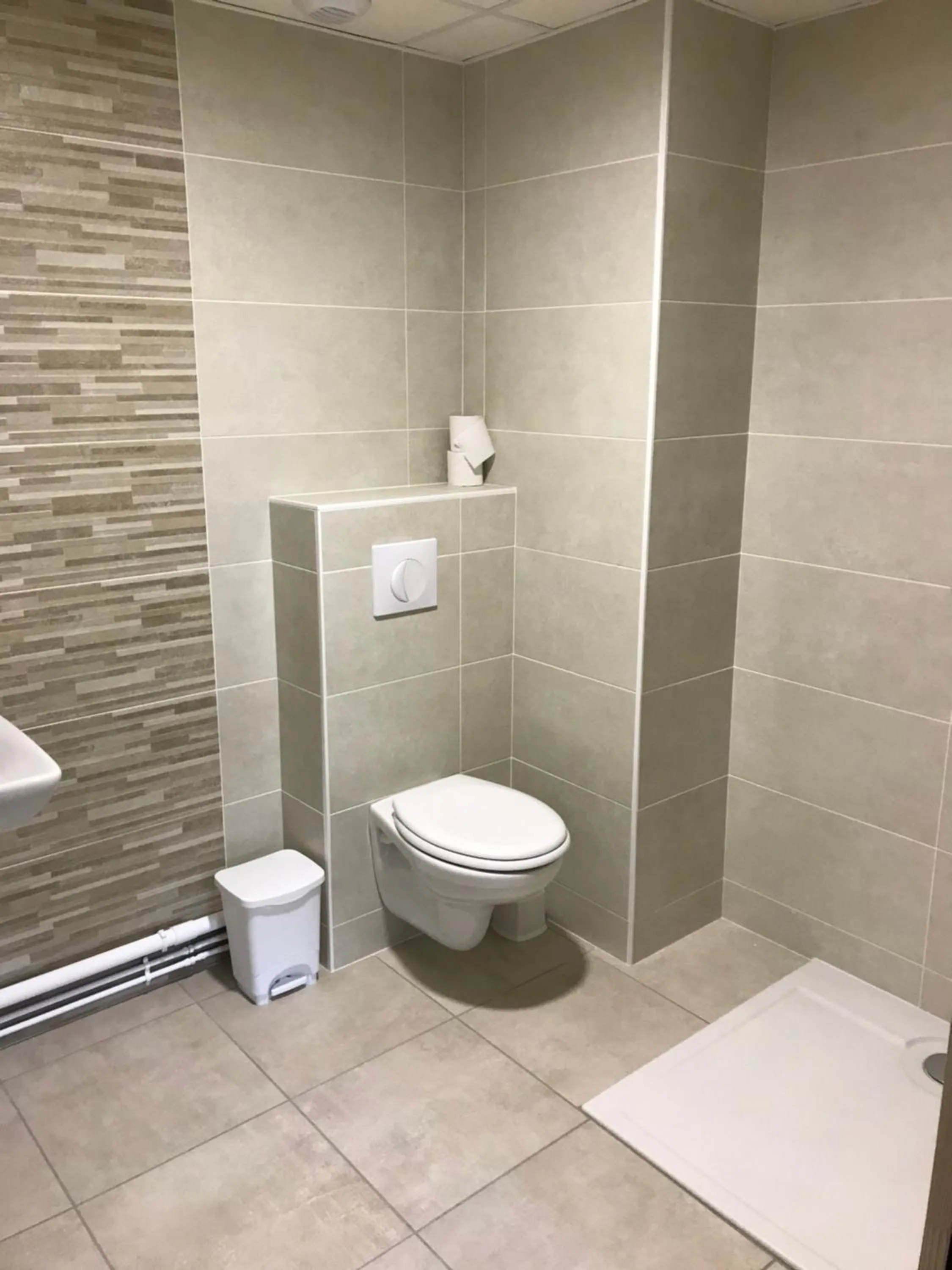 Toilet in Hôtel Le Cerizay