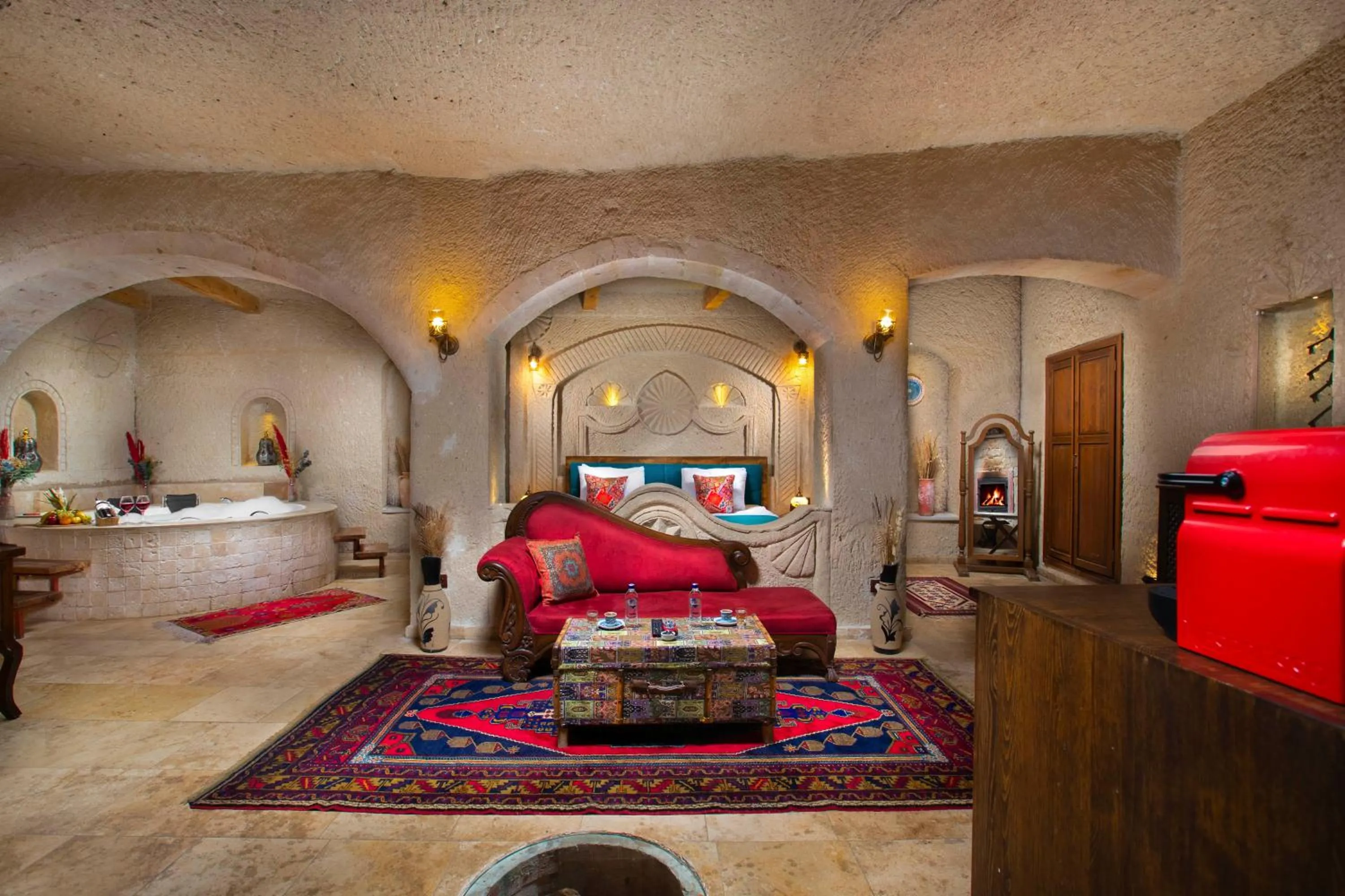 Bed in Garden Inn Cappadocia