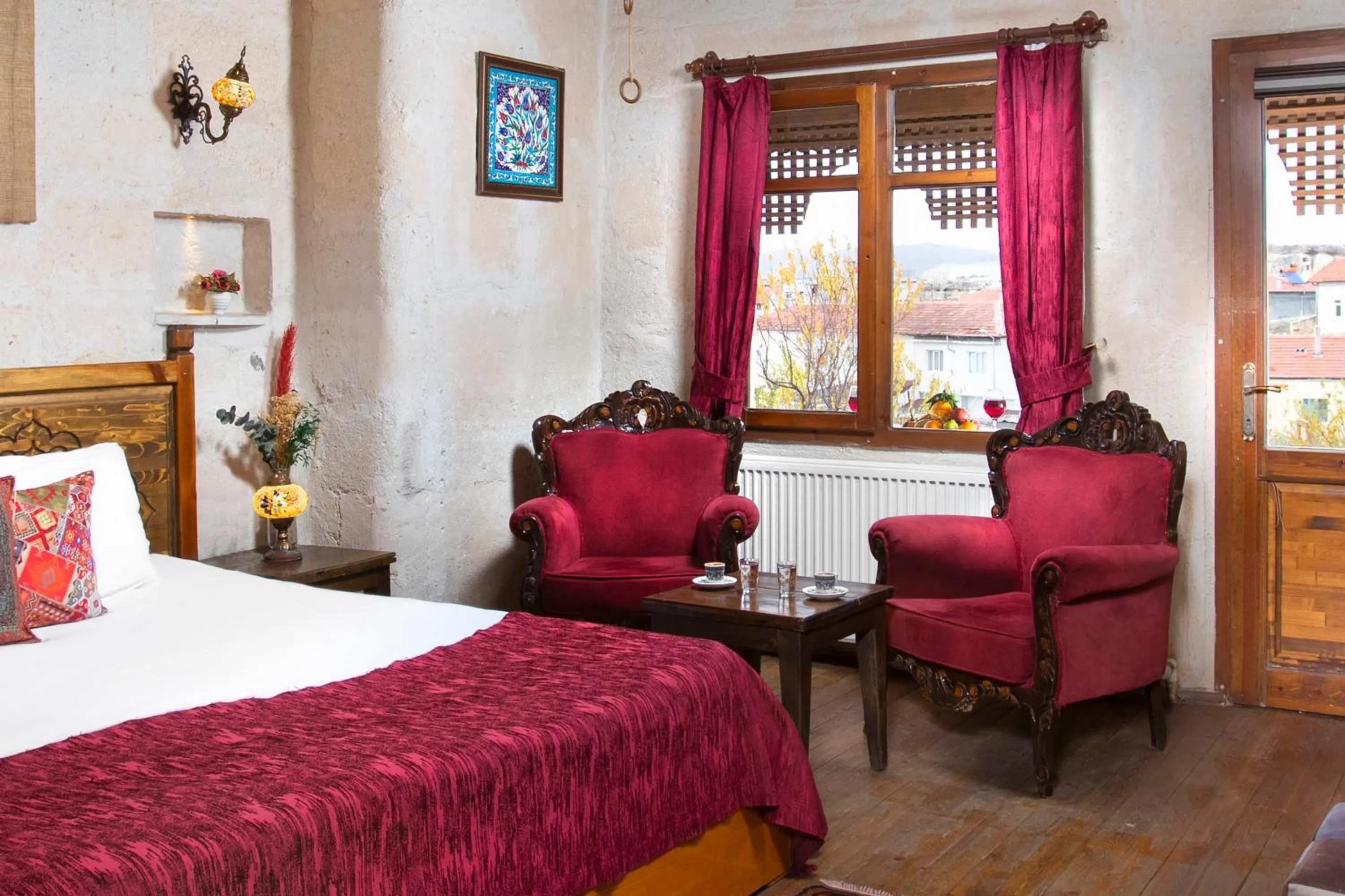 Bed in Garden Inn Cappadocia