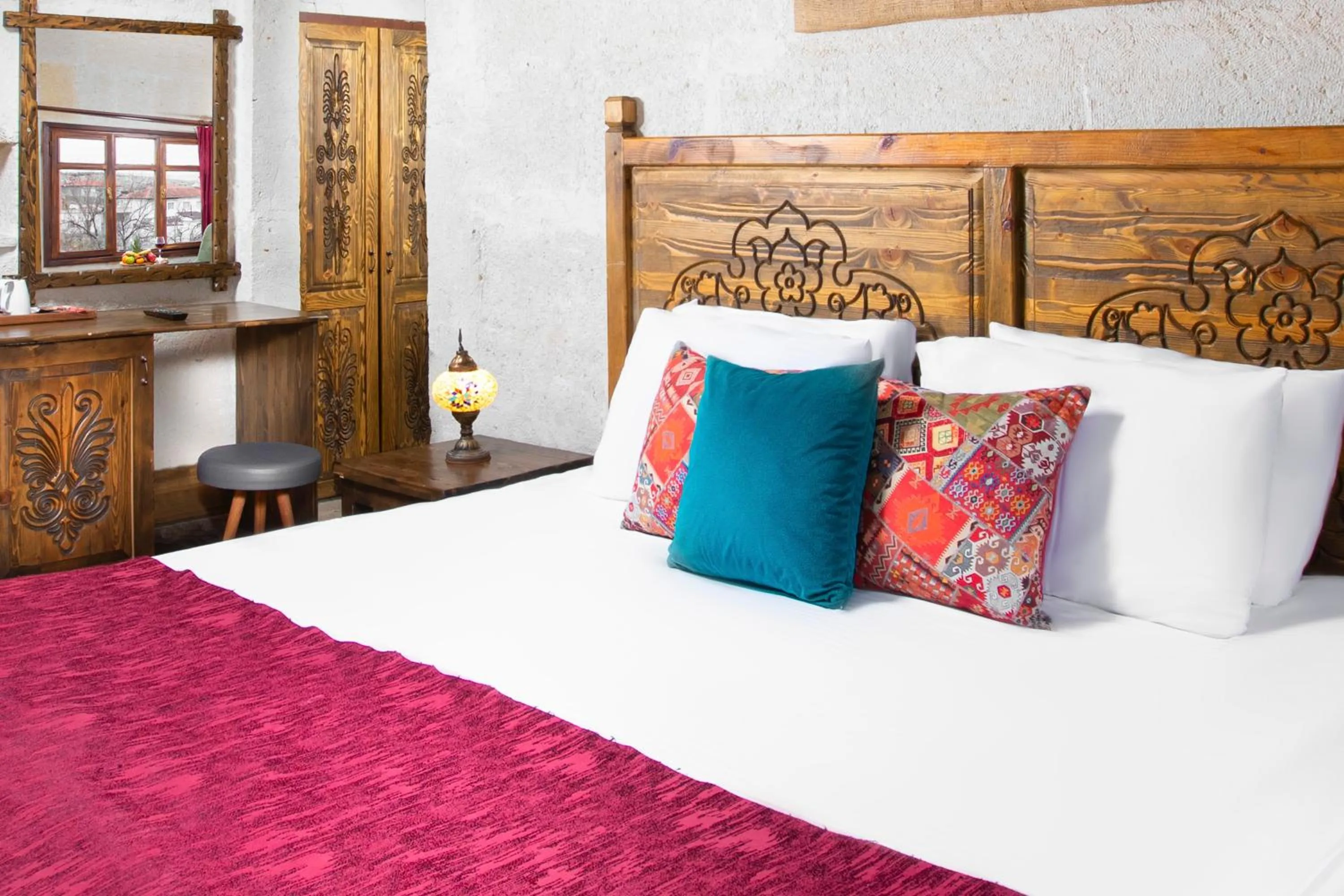Bed in Garden Inn Cappadocia
