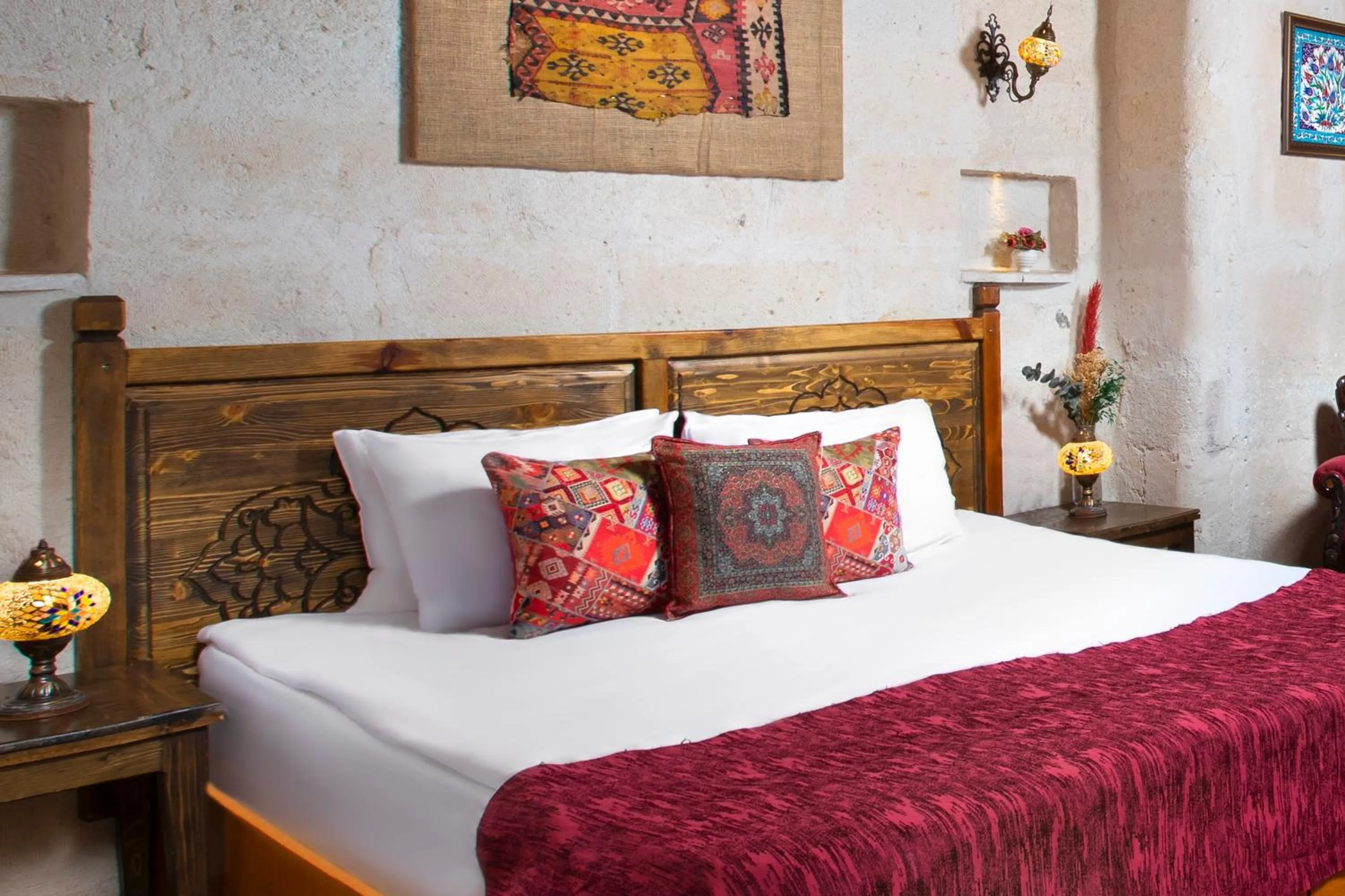 Bed in Garden Inn Cappadocia