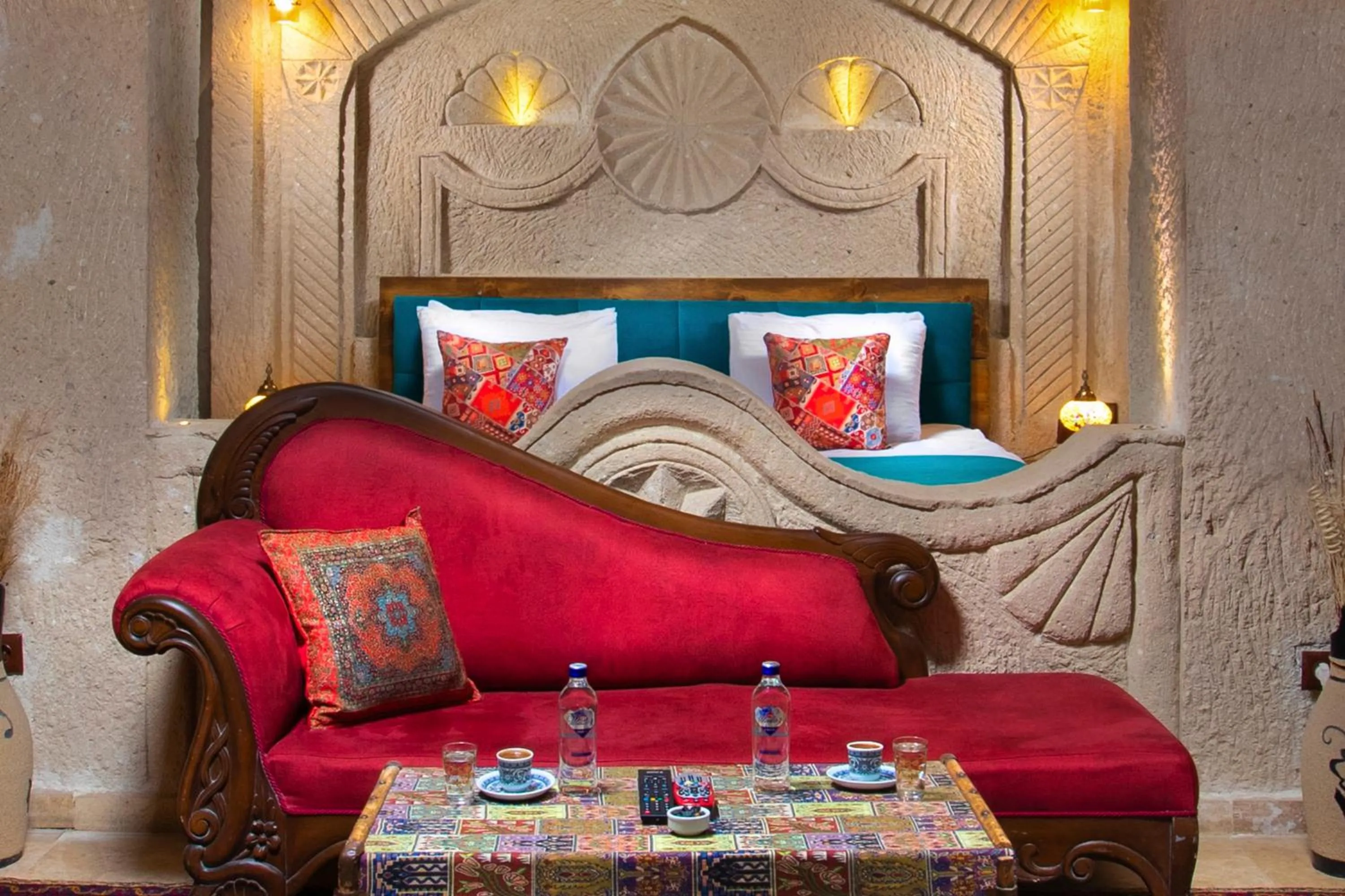 Bed in Garden Inn Cappadocia