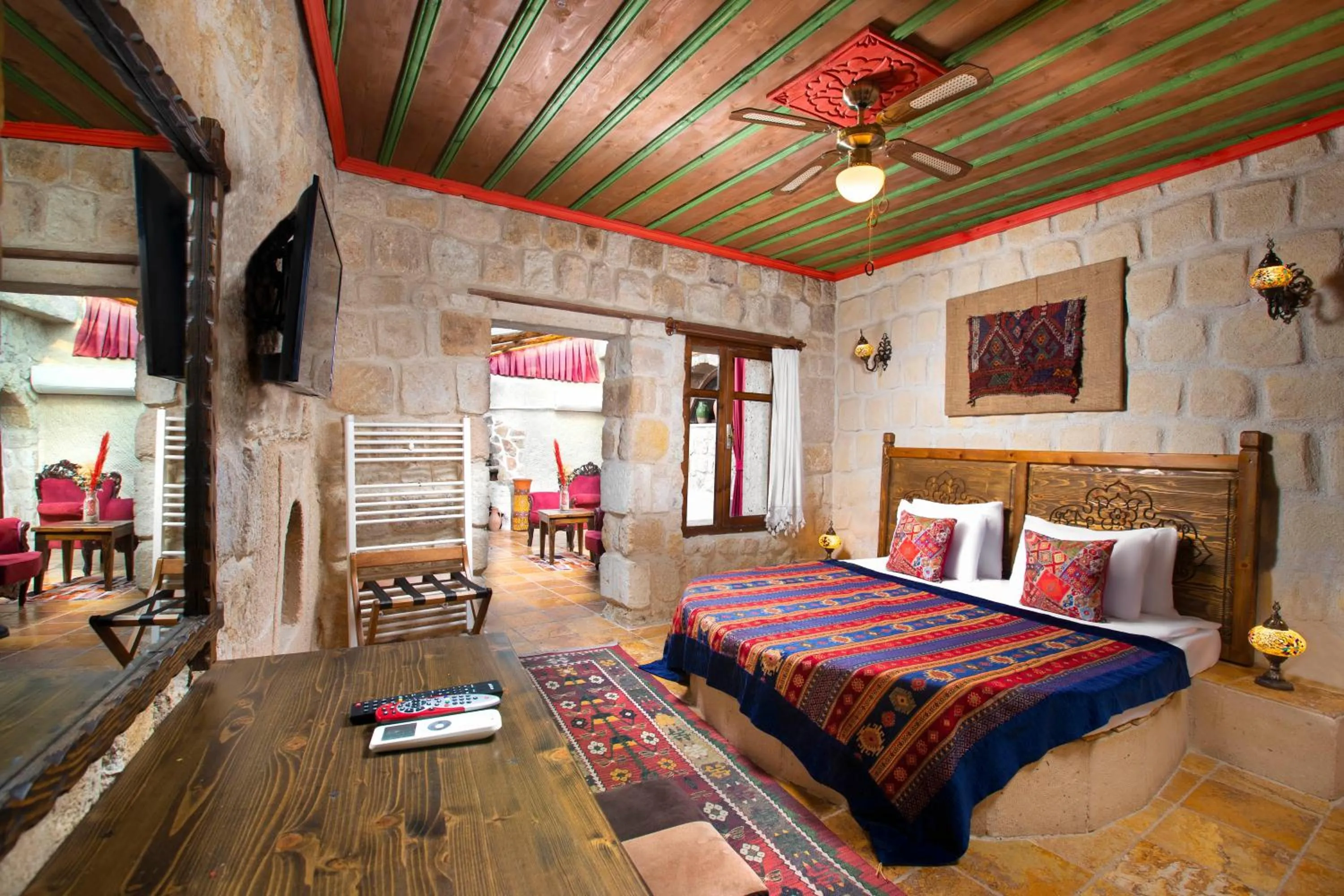 Bed in Garden Inn Cappadocia