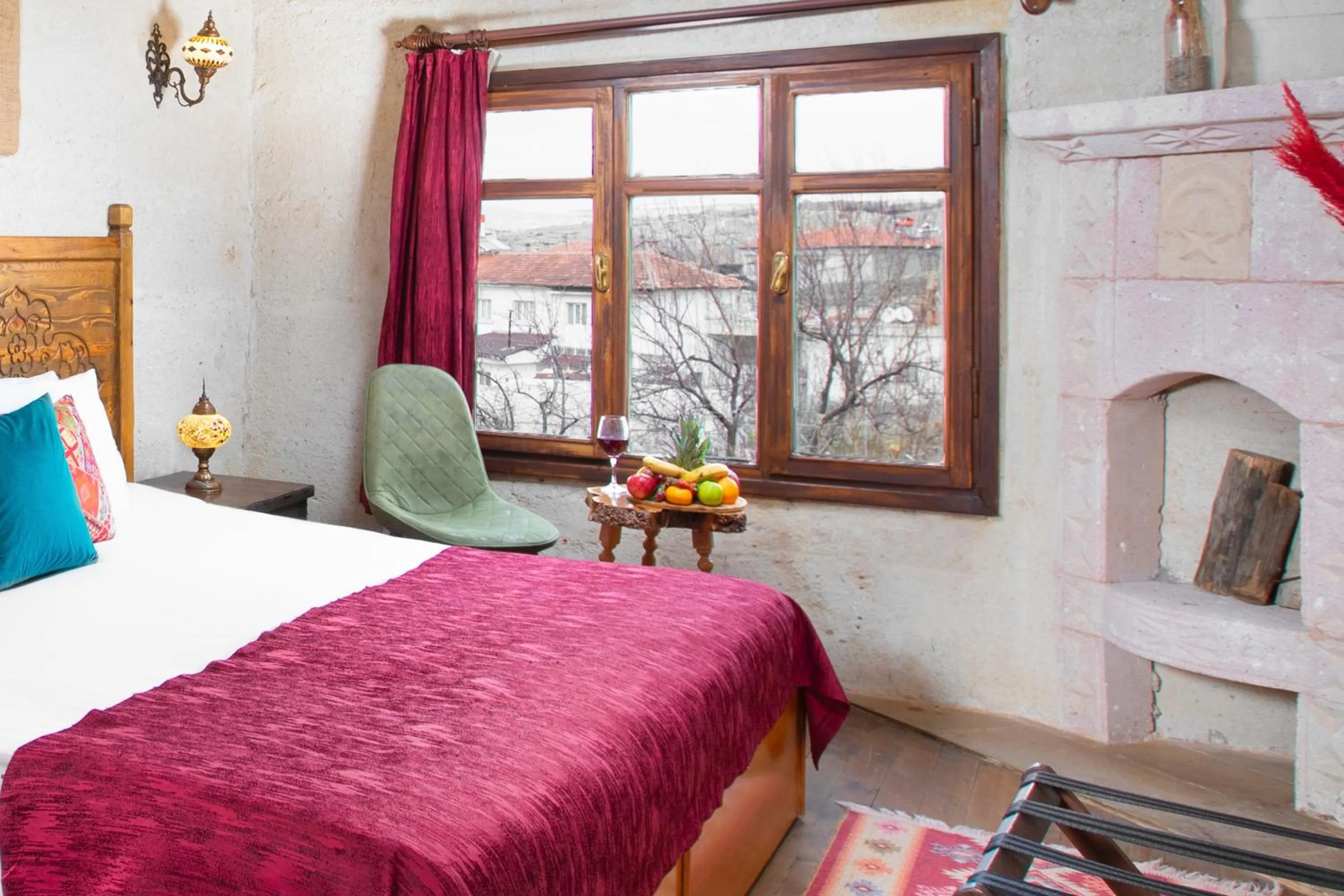 Bed in Garden Inn Cappadocia