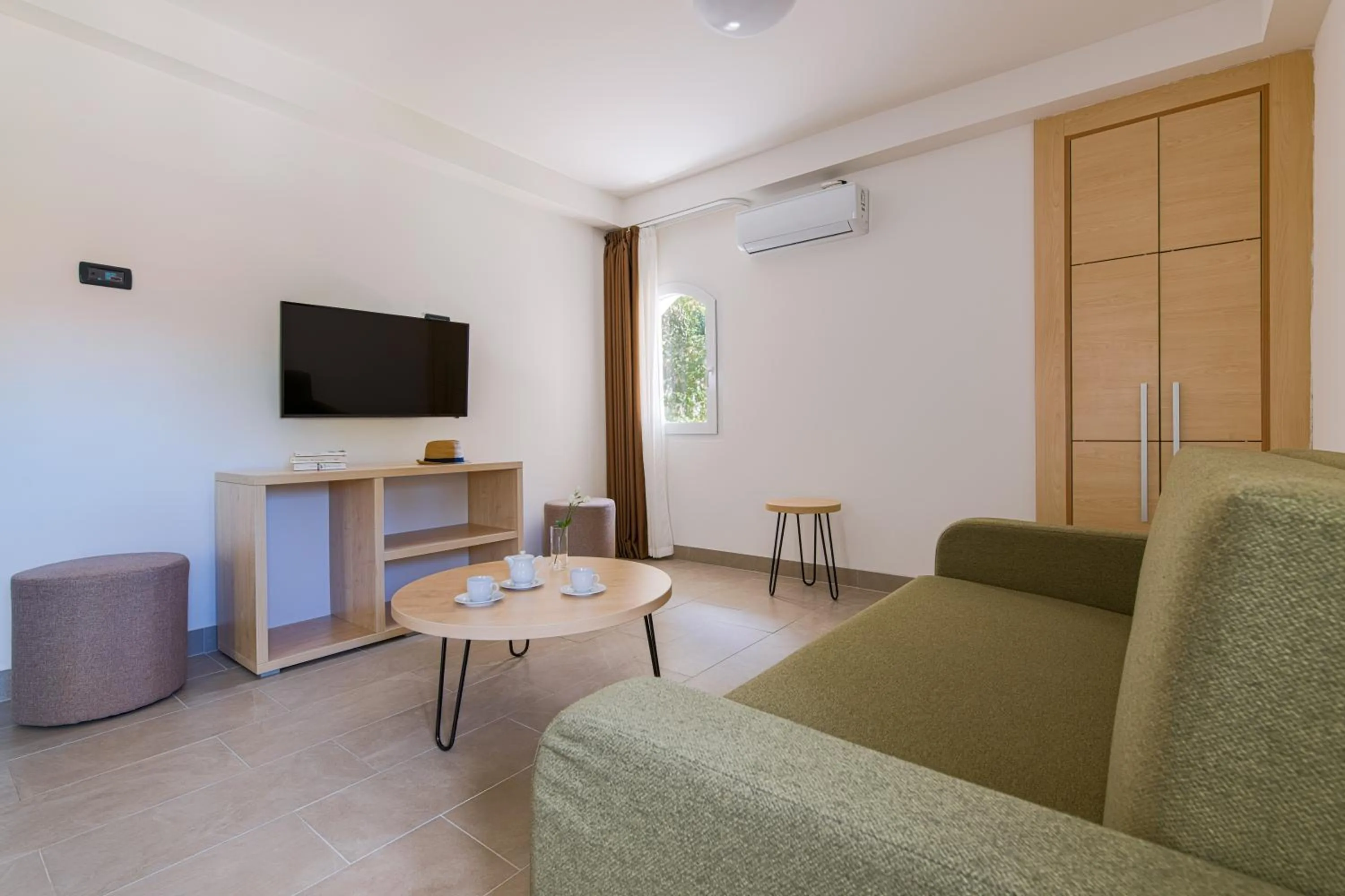 Seating area in Hotel Delfin