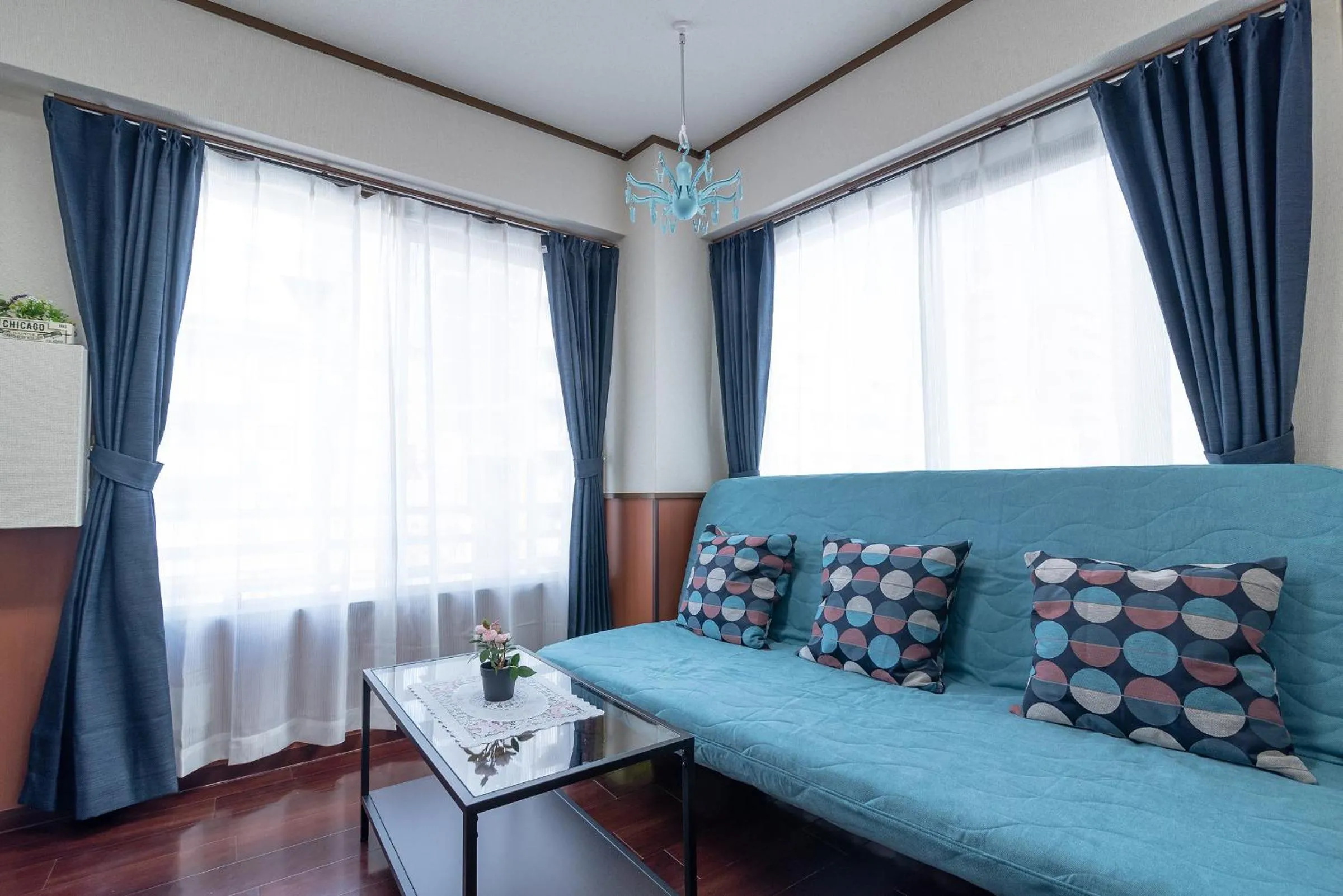 Bed in Uhome Iriya Apartment