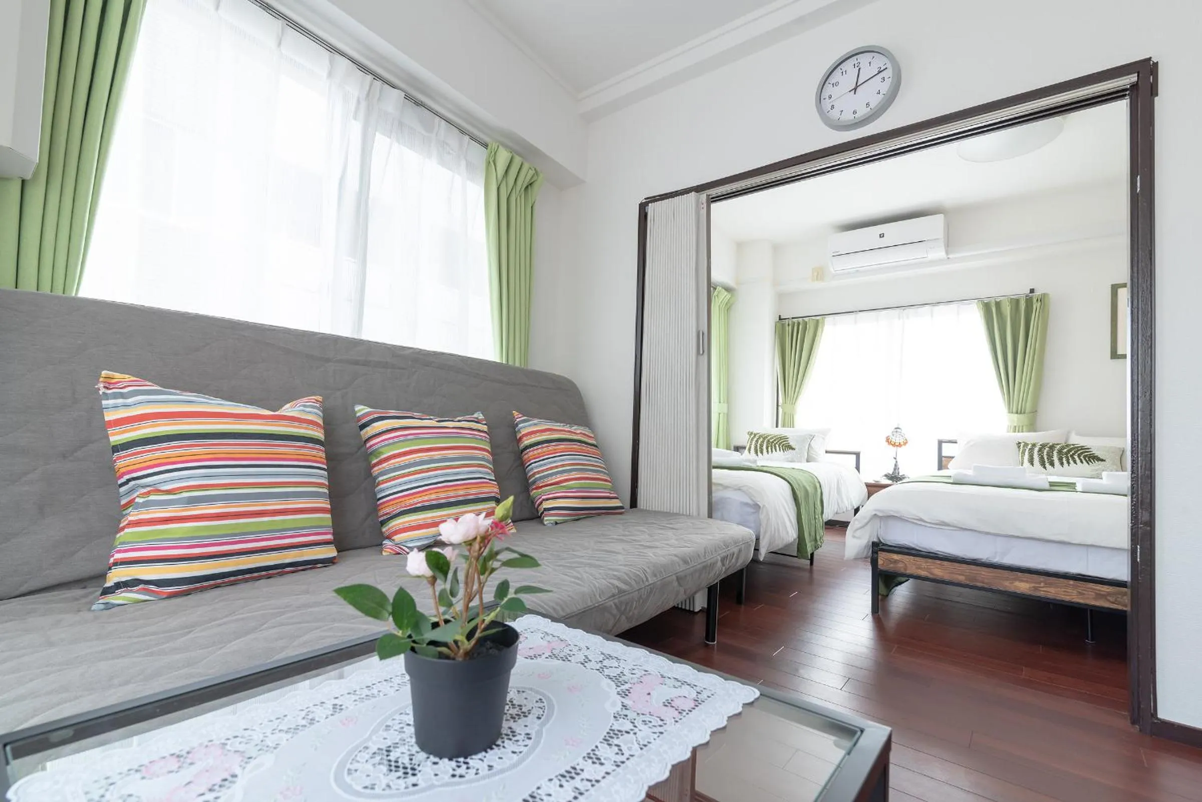 Bed in Uhome Iriya Apartment