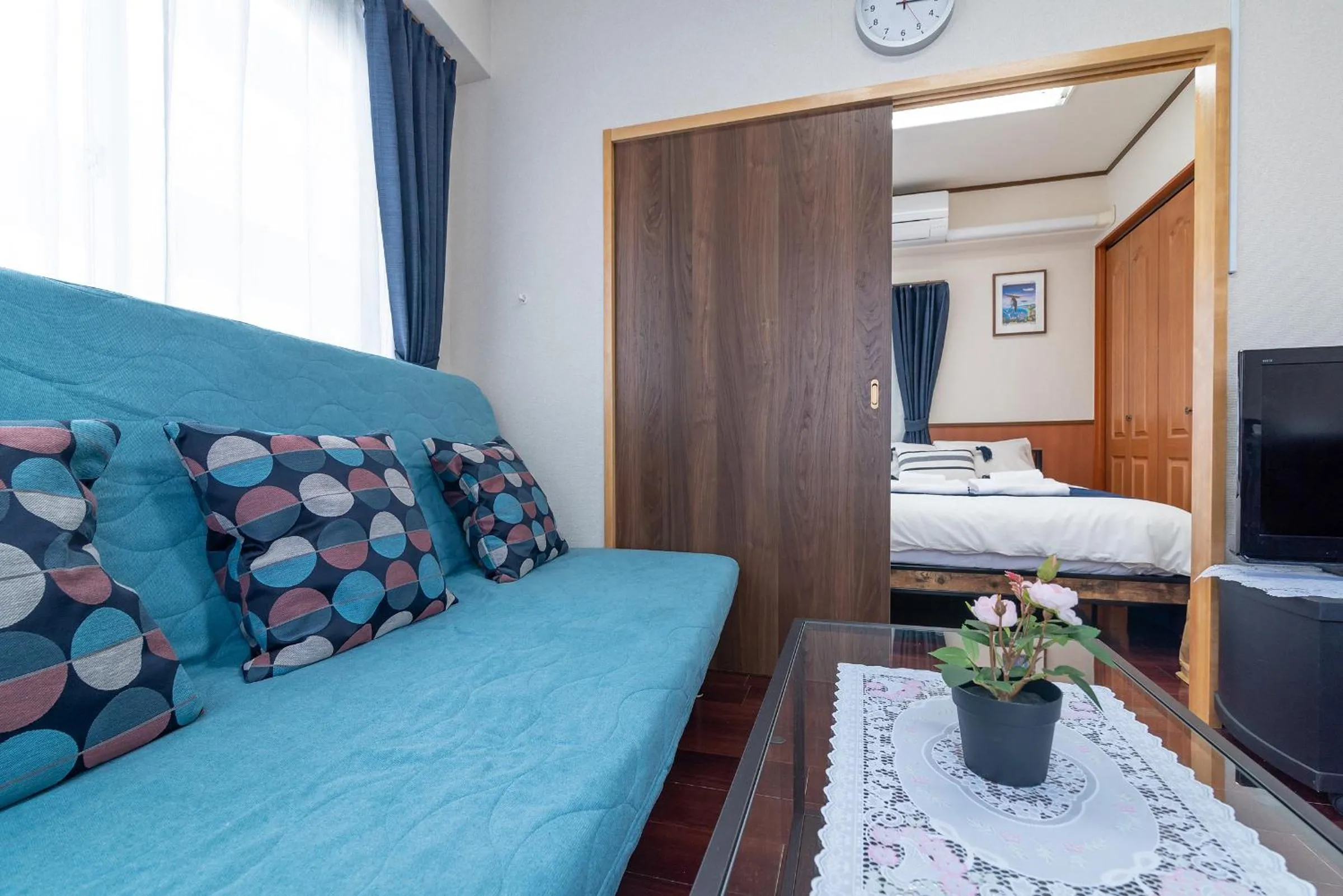 Bed in Uhome Iriya Apartment