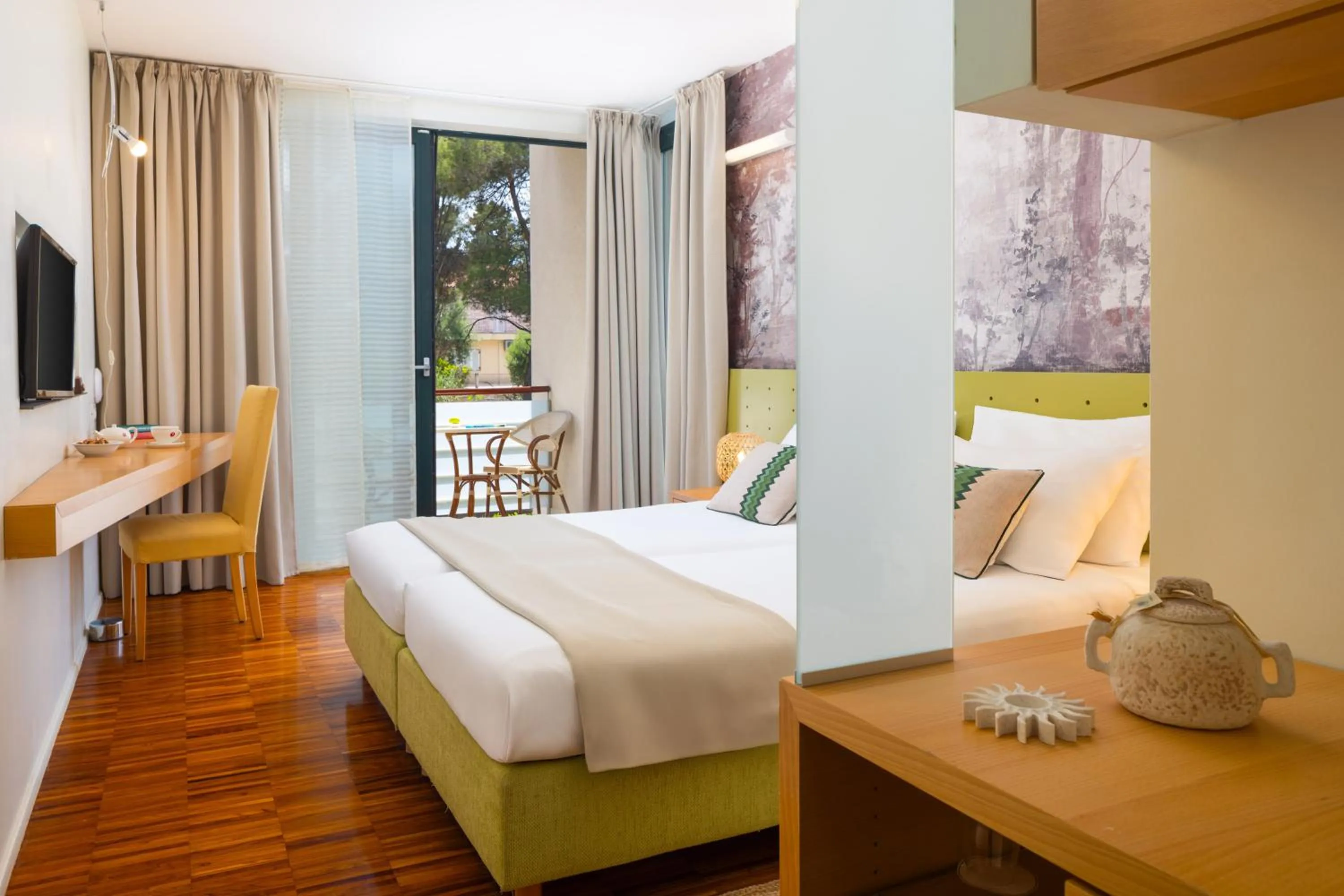 Bed in Aminess Vival Velaris Resort