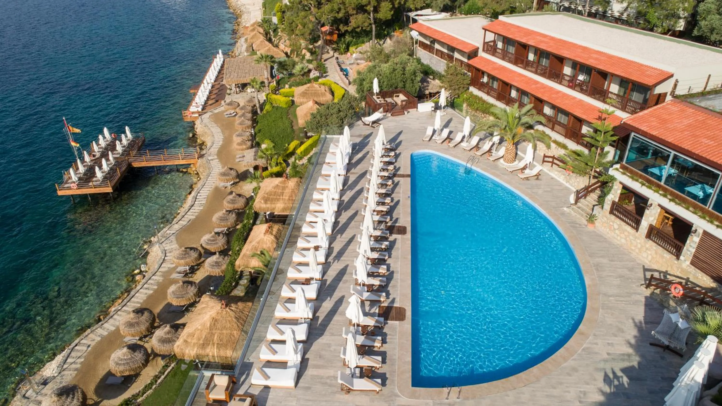 Bird's eye view in Sarpedor Boutique Hotel