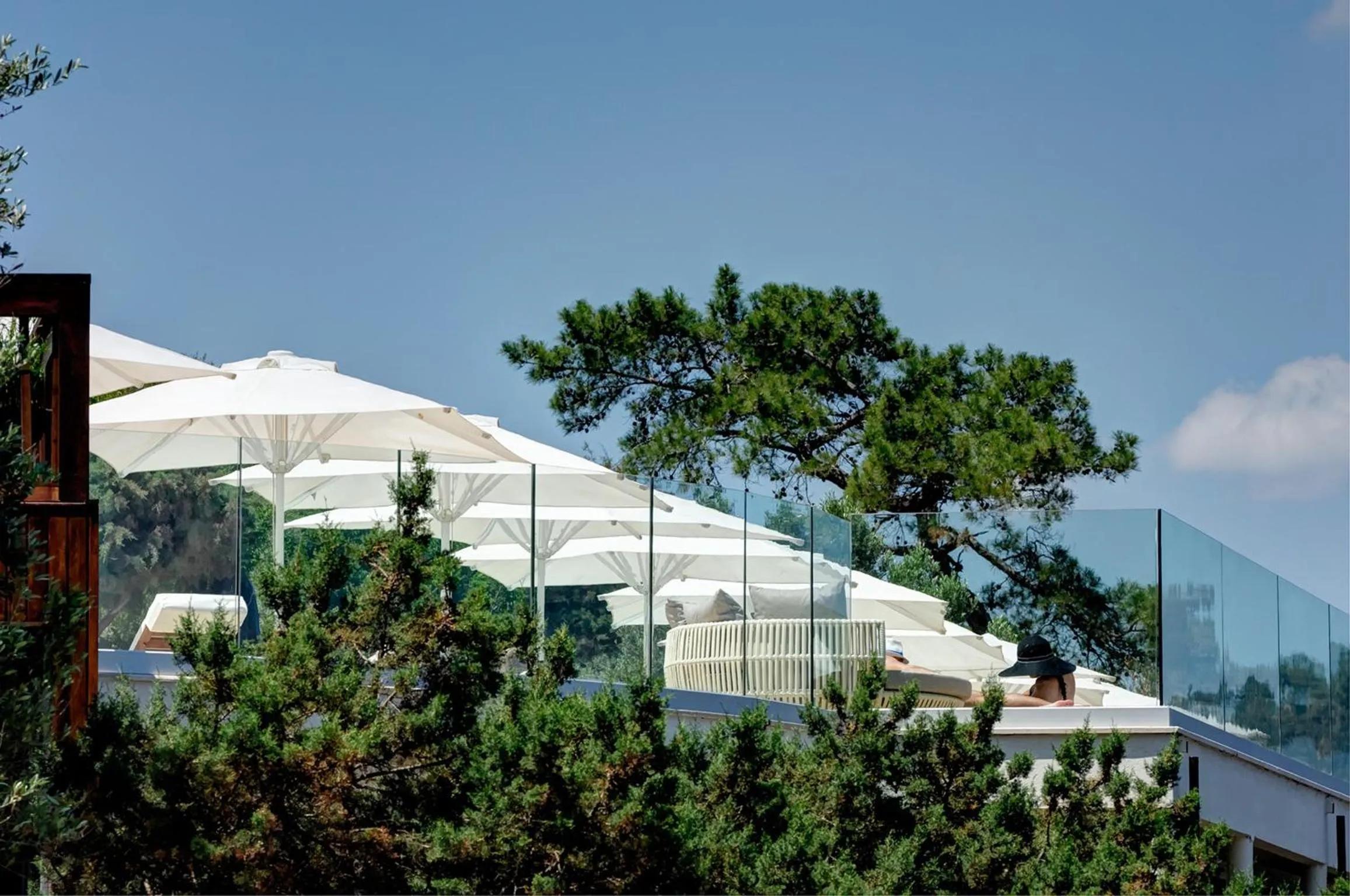 Pool view in Sarpedor Boutique Hotel