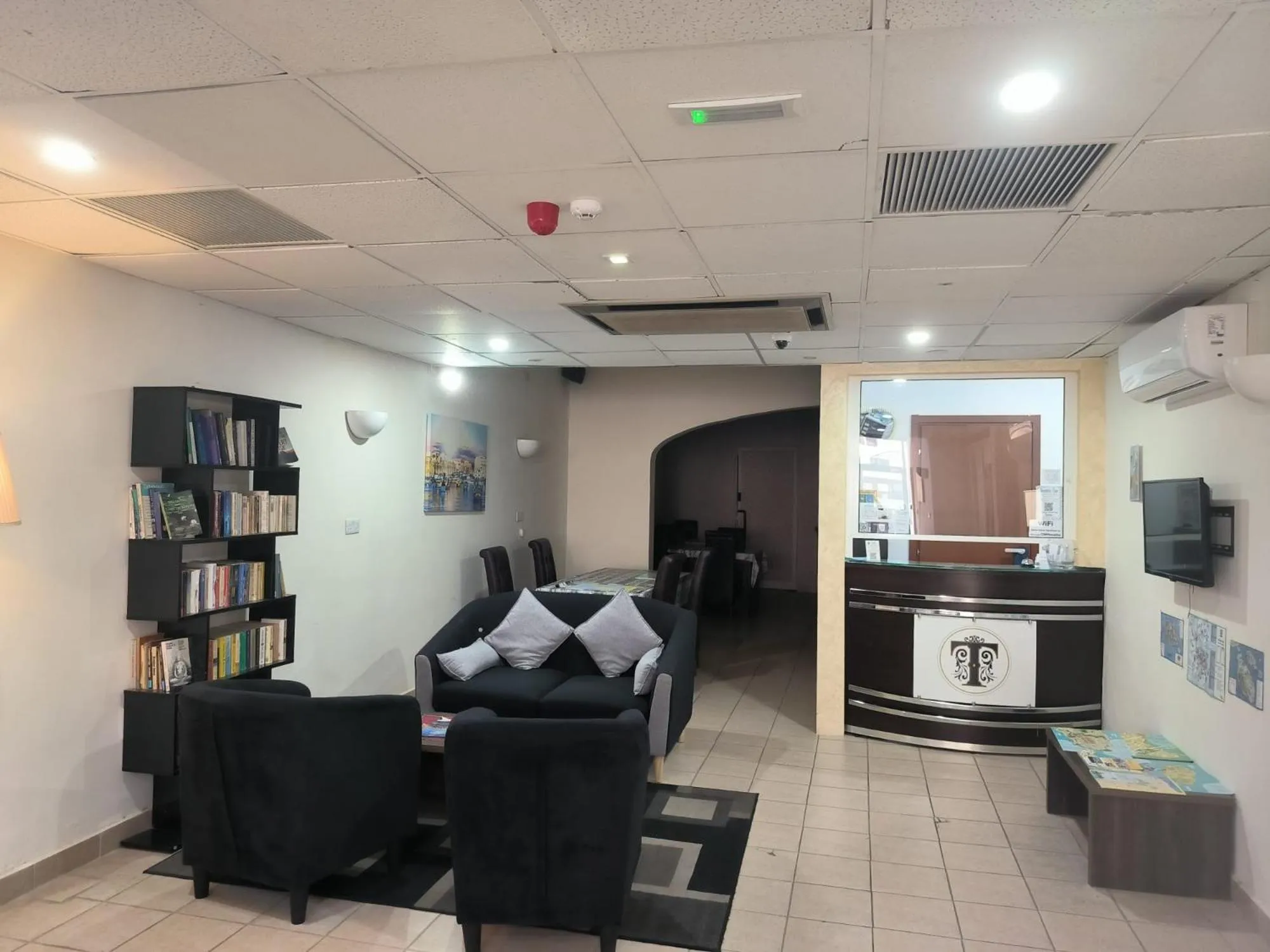 Lobby or reception in Tarona Guesthouse